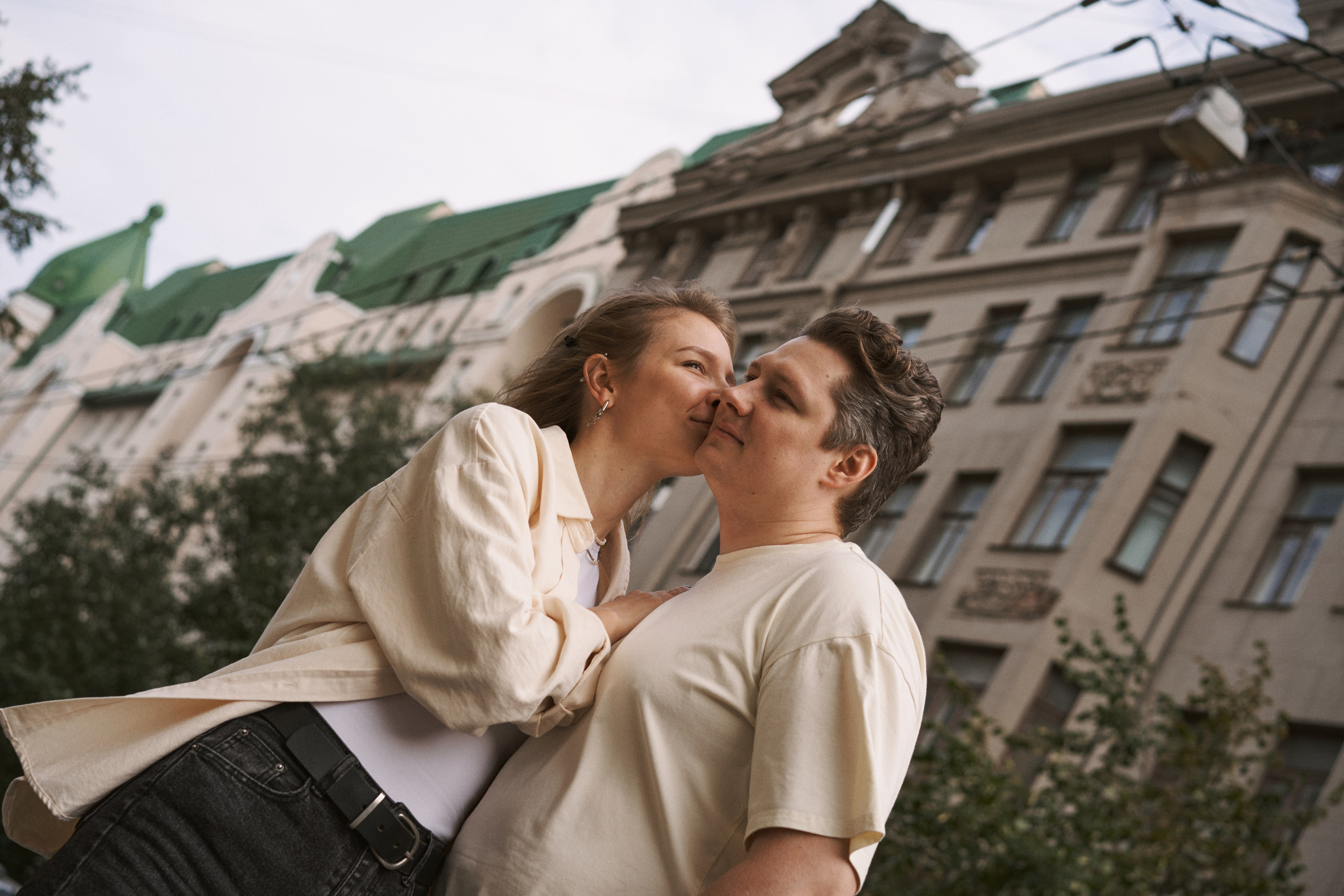 Love story на улицах Петербурга. Фотограф / Санкт-Петербург / Галина Никонова