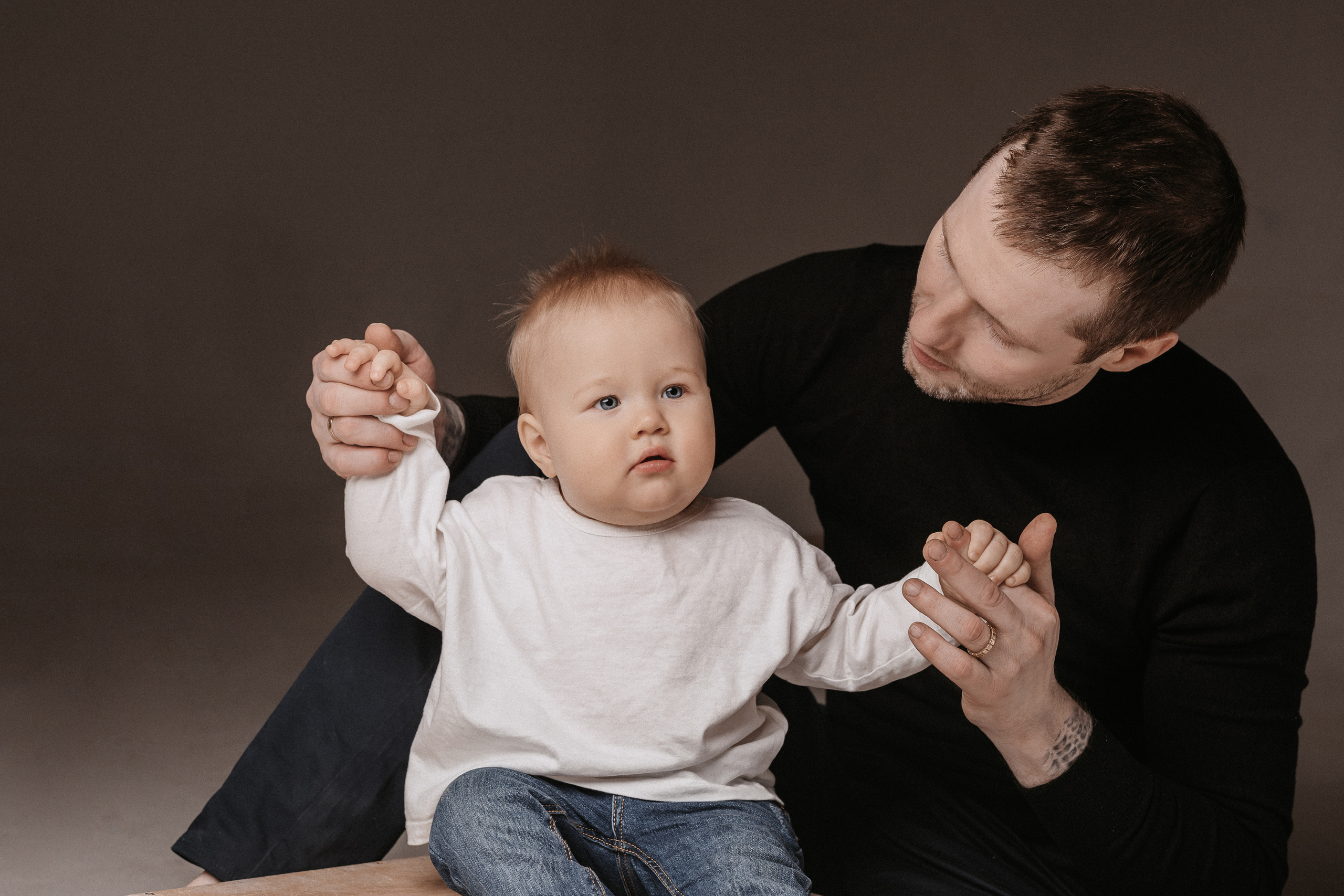 Семейная в студии. Семейный и свадебный фотограф в Томске Марилова Ольга