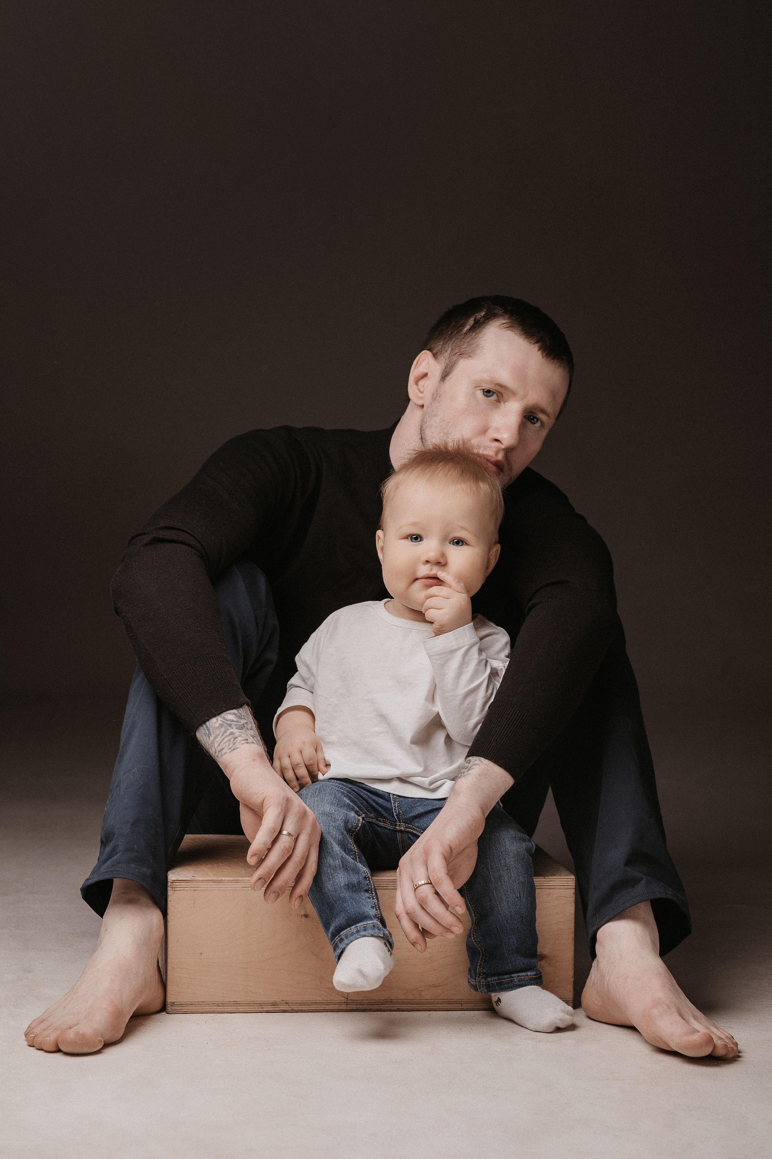 Семейная в студии. Семейный и свадебный фотограф в Томске Марилова Ольга