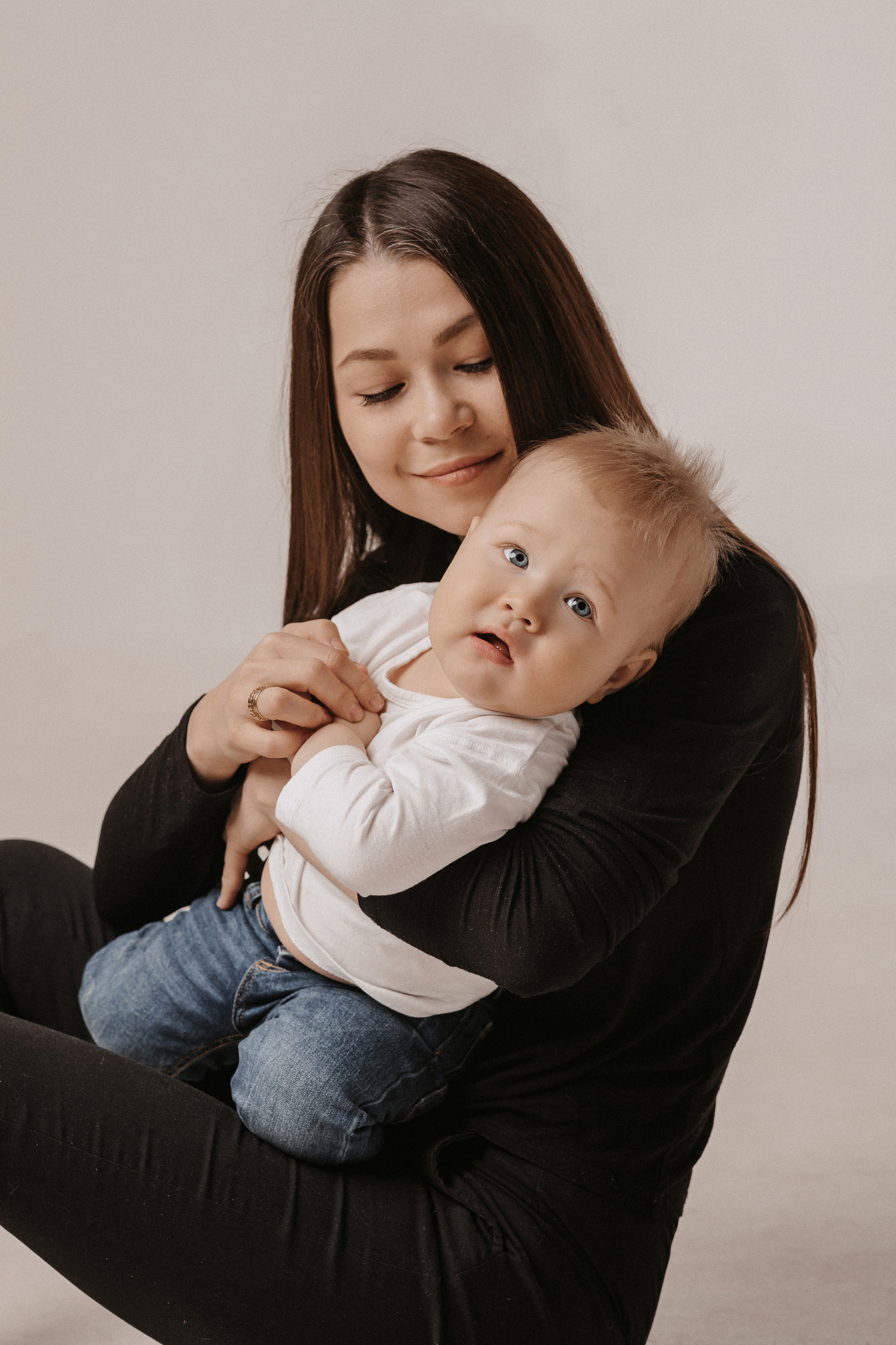 Семейная в студии. Семейный и свадебный фотограф в Томске Марилова Ольга