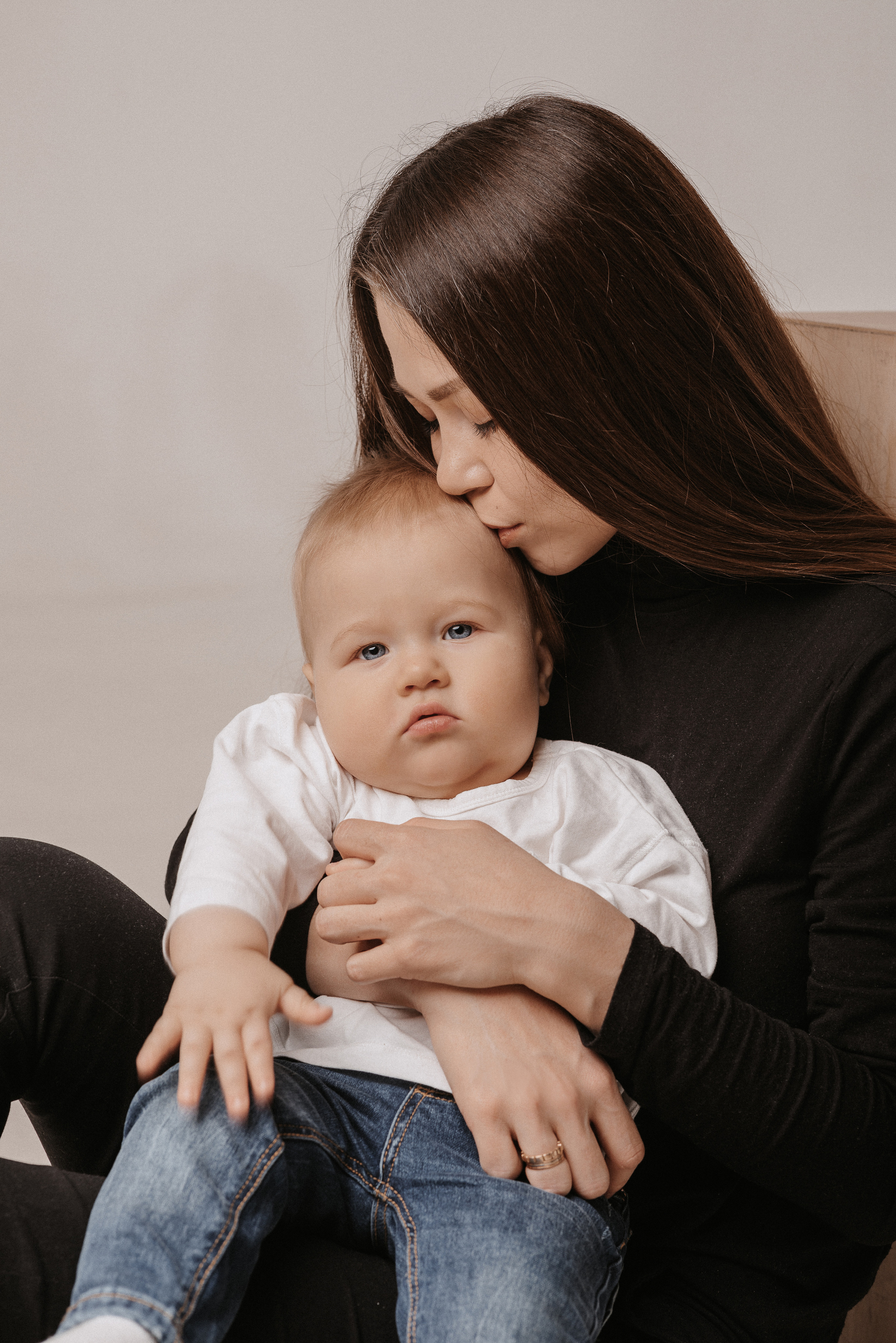 Семейная в студии. Семейный и свадебный фотограф в Томске Марилова Ольга