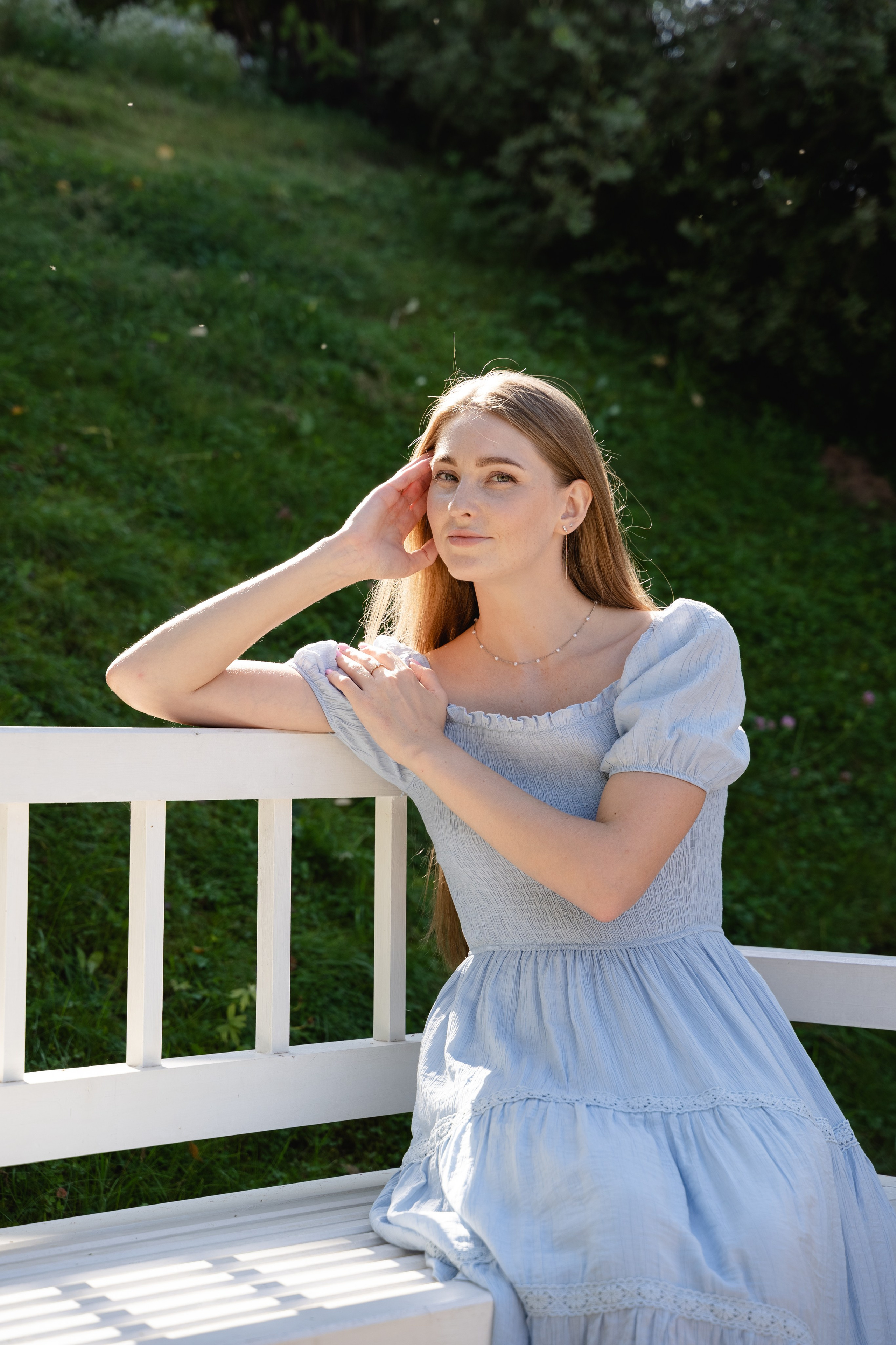 Наталья в Усадьбе Михайловское. Свадебный и семейный фотограф в Пскове и Острове Света Суворова