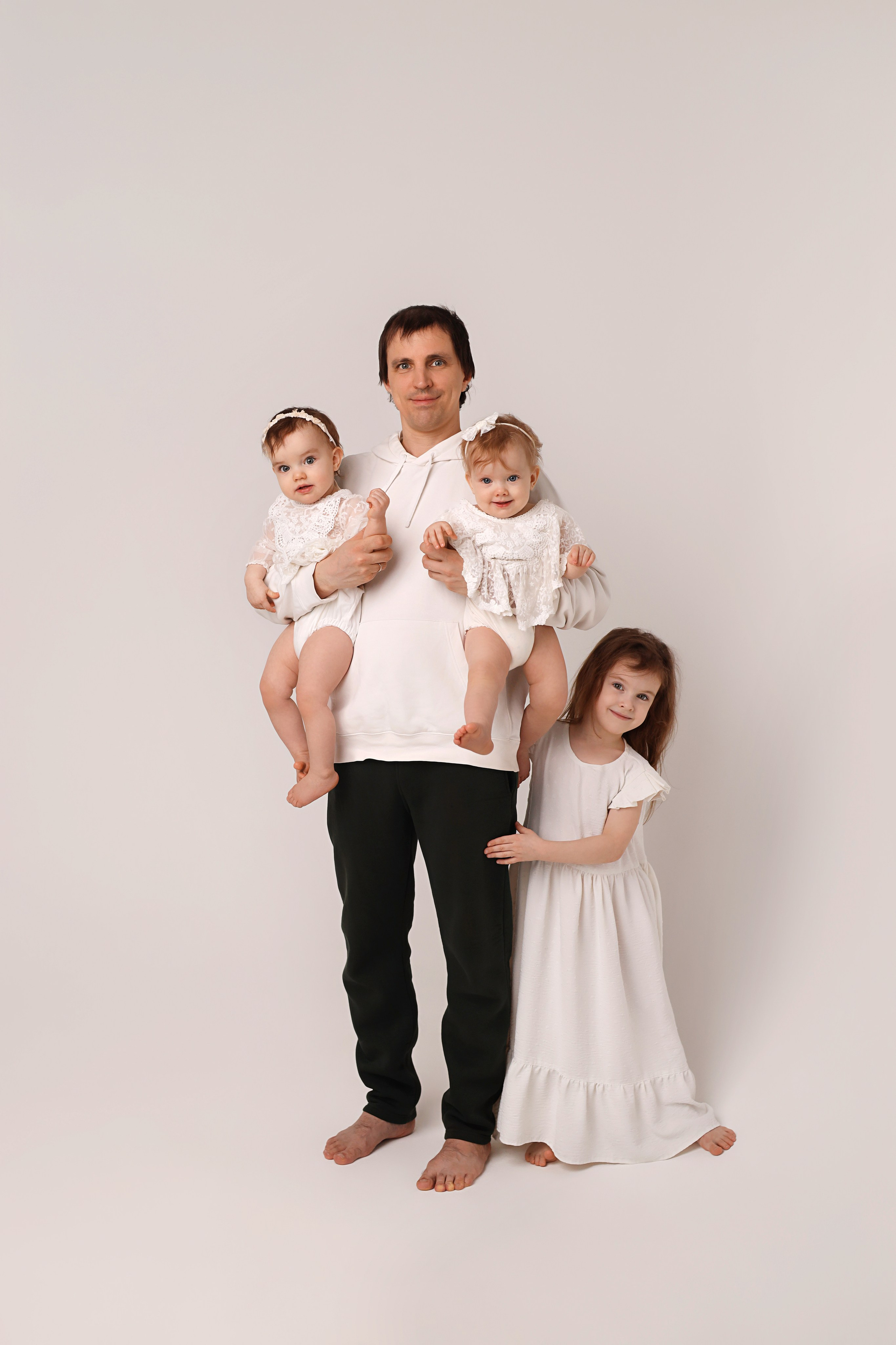 Фотосессия двойняшек на 1 годик. Фотограф новорожденных Москва. Ньюборн фотограф Москва