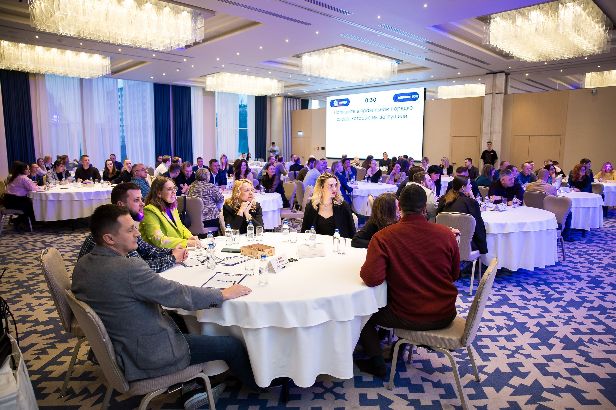 Новогодний квиз для клиентов FESCO. Репортажный фотограф во Владивостоке