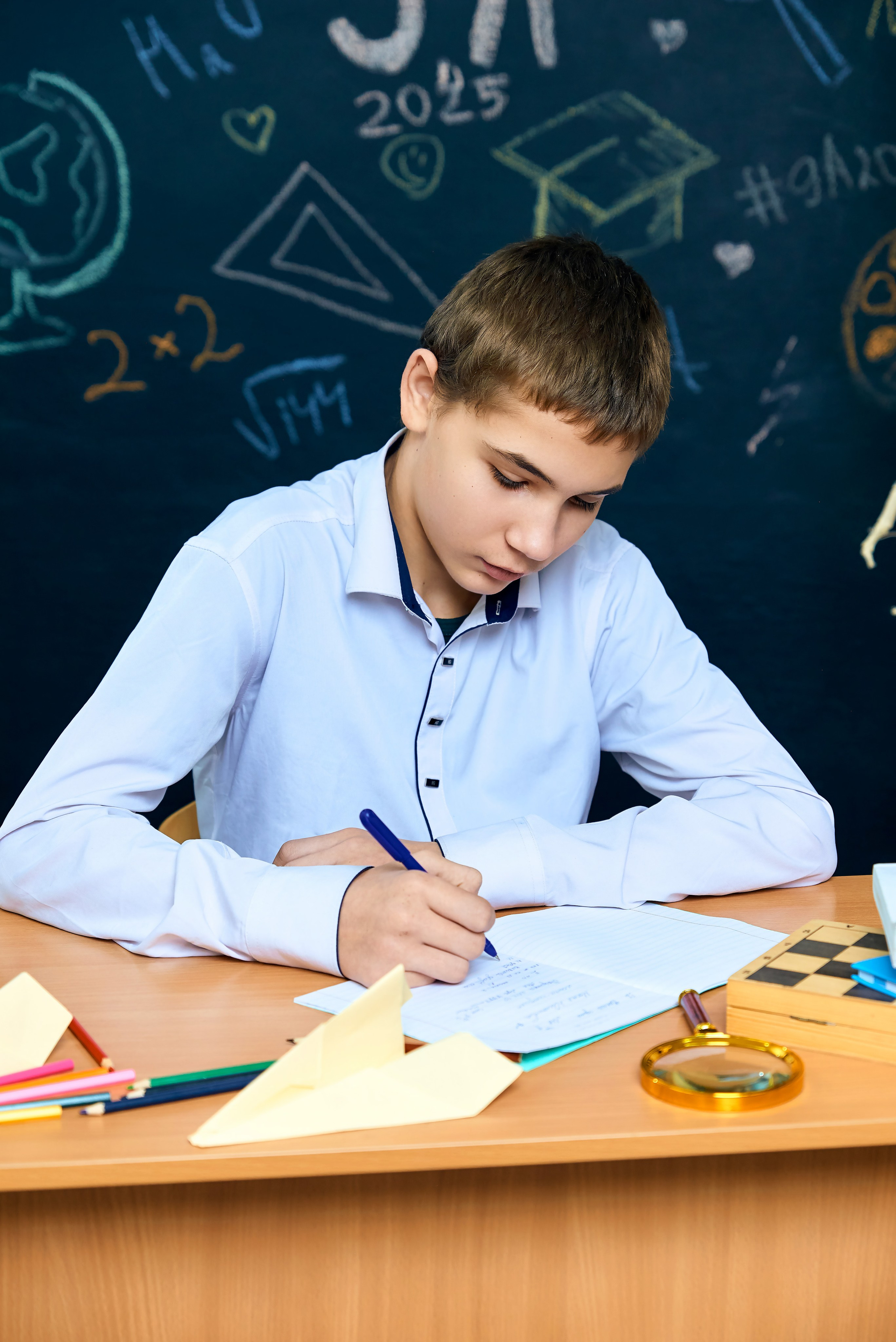 9А класс Хотынецкая СОШ выпуск 2025. Фотограф в Орле Павел Черкасов