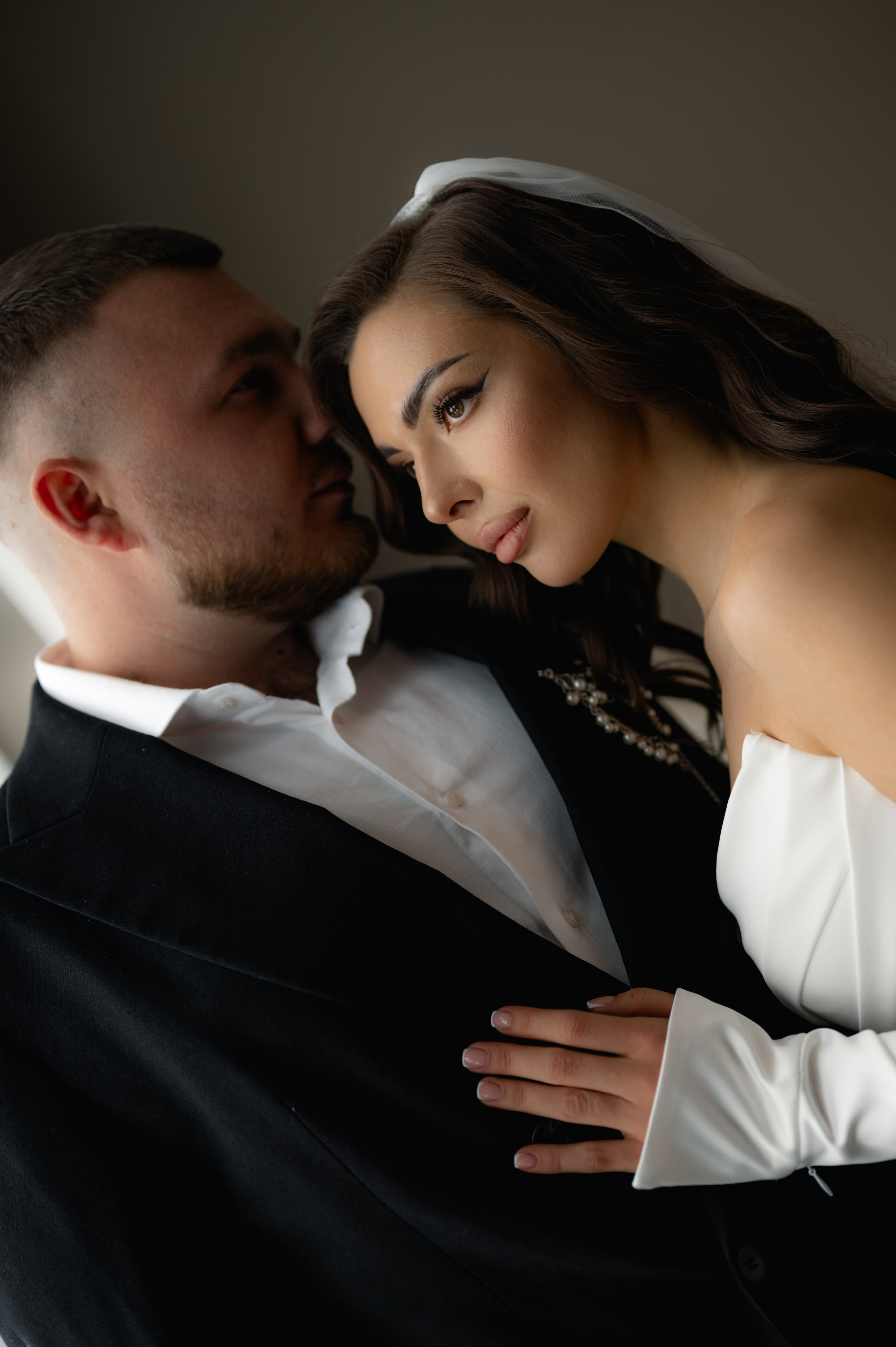 Свадебная фотосессия в студии. Свадебный и семейный фотограф в Краснодаре Алина Мельник