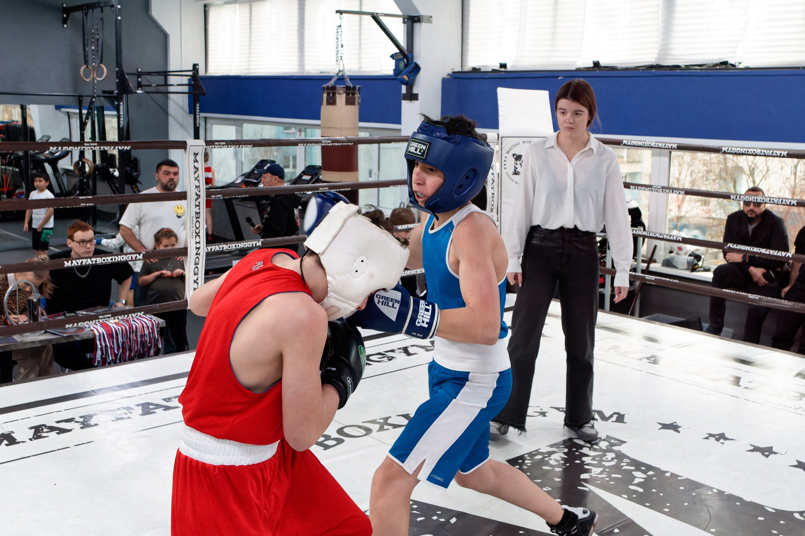 «Открытый ринг» в школе бокса Сергея Майфата. Зеленоград, 12.11.2023 г. Фотограф Никифоров-Гордеев Сергей. Москва и МО