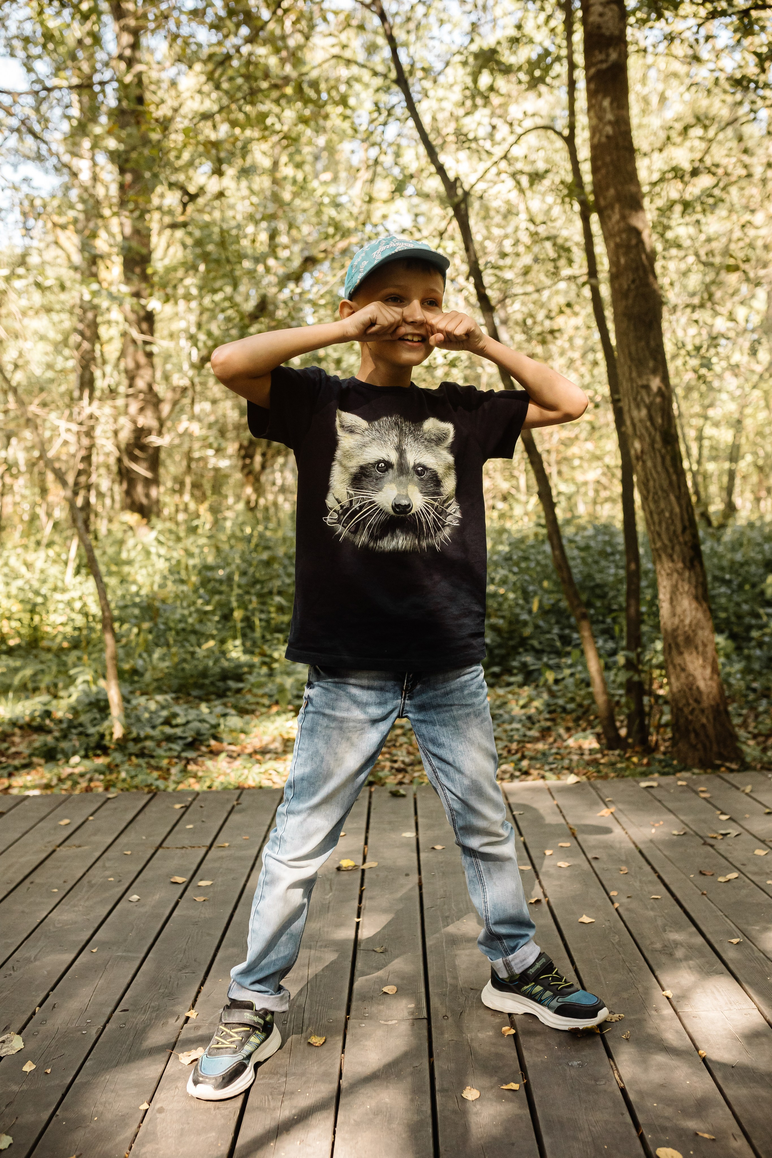 Репортаж школьной прогулки в парке. Семейный и женский фотограф в Москве Надежда Воробьева