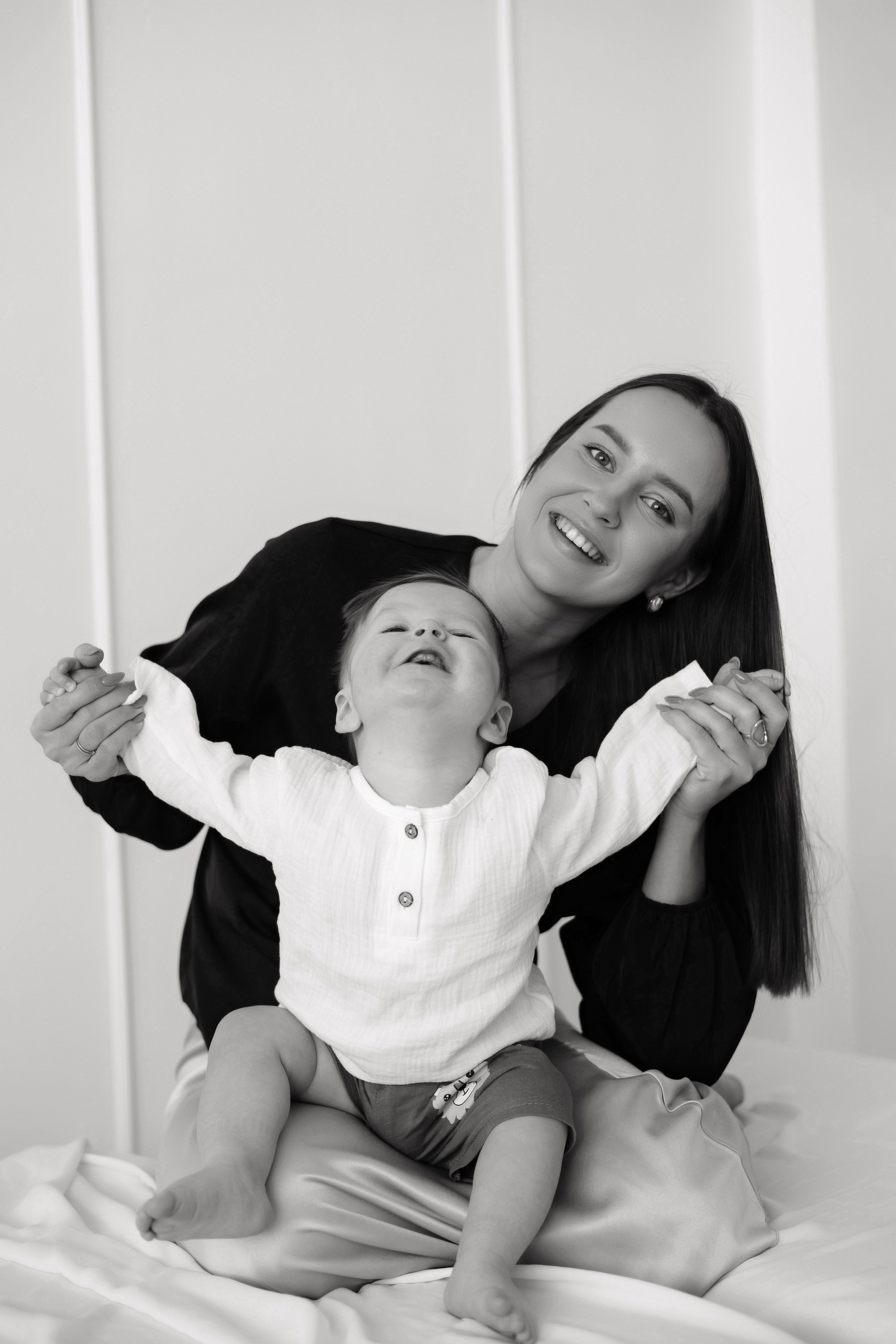 Арсений с мамой и папой. Фотограф в Кемерово Миллер Анна