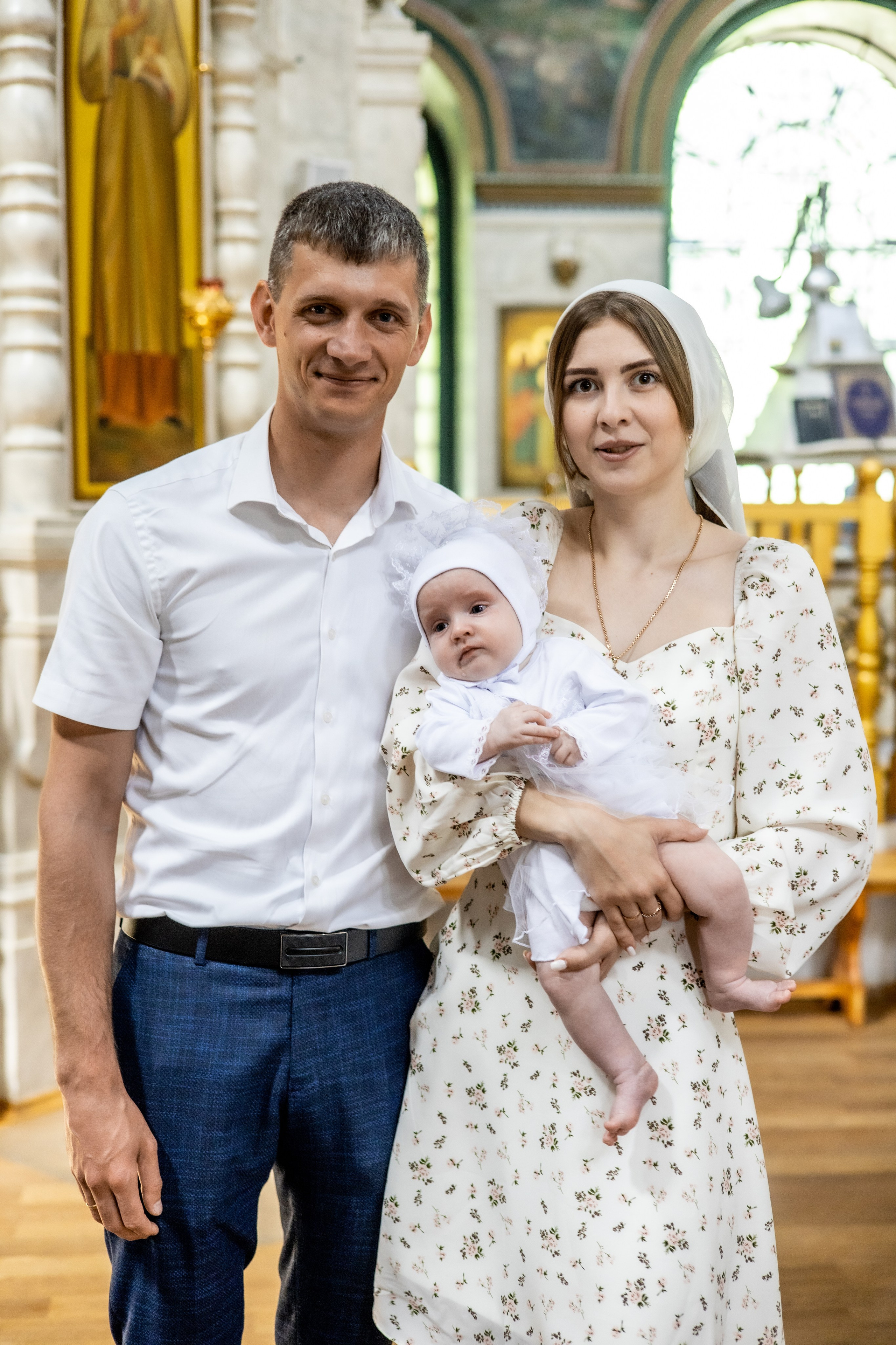 Крещение Ульяны и Вероники. Фотограф Надежда Лукьянова