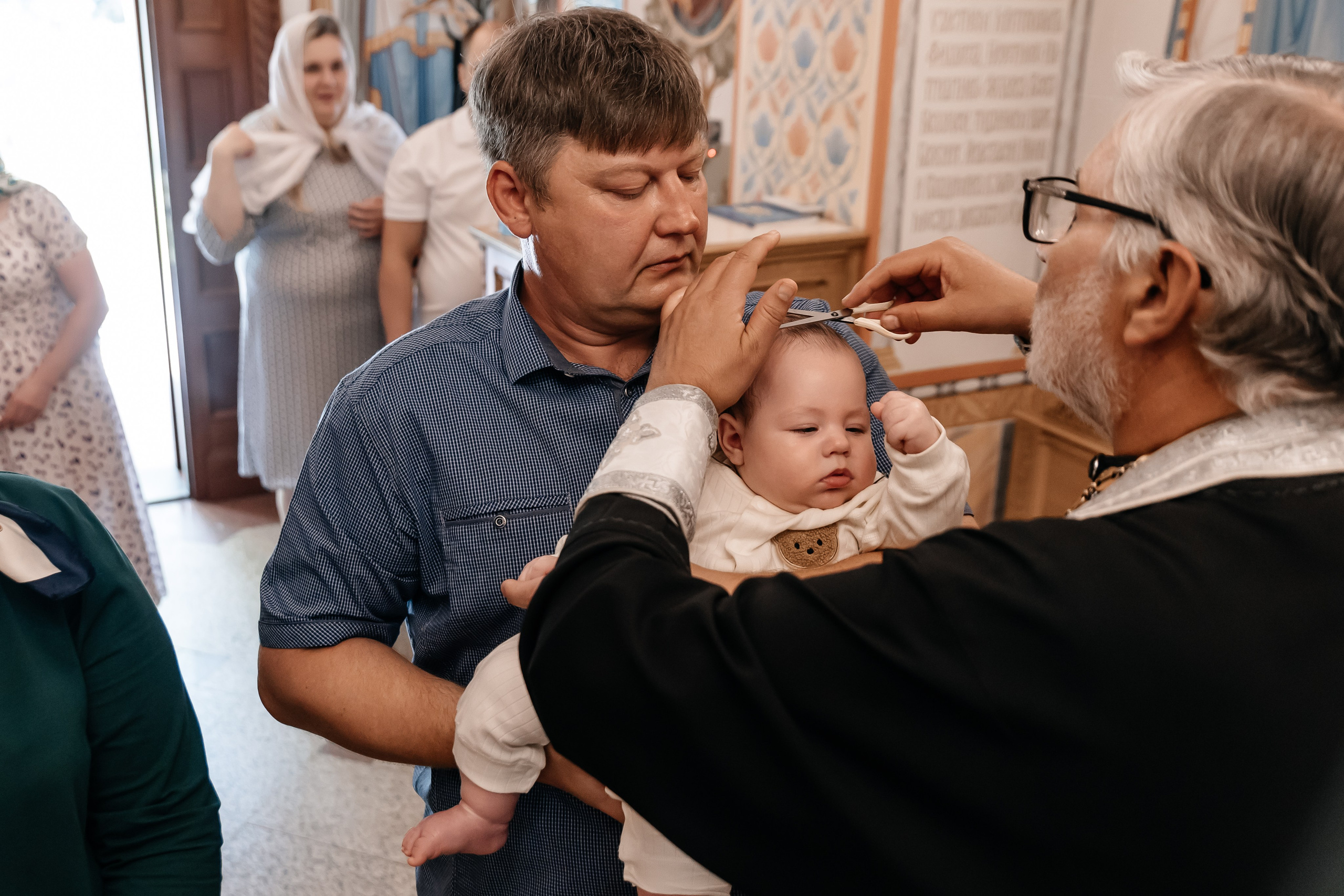 Крещение Максима. Семейный фотограф Минск Усова Ольга