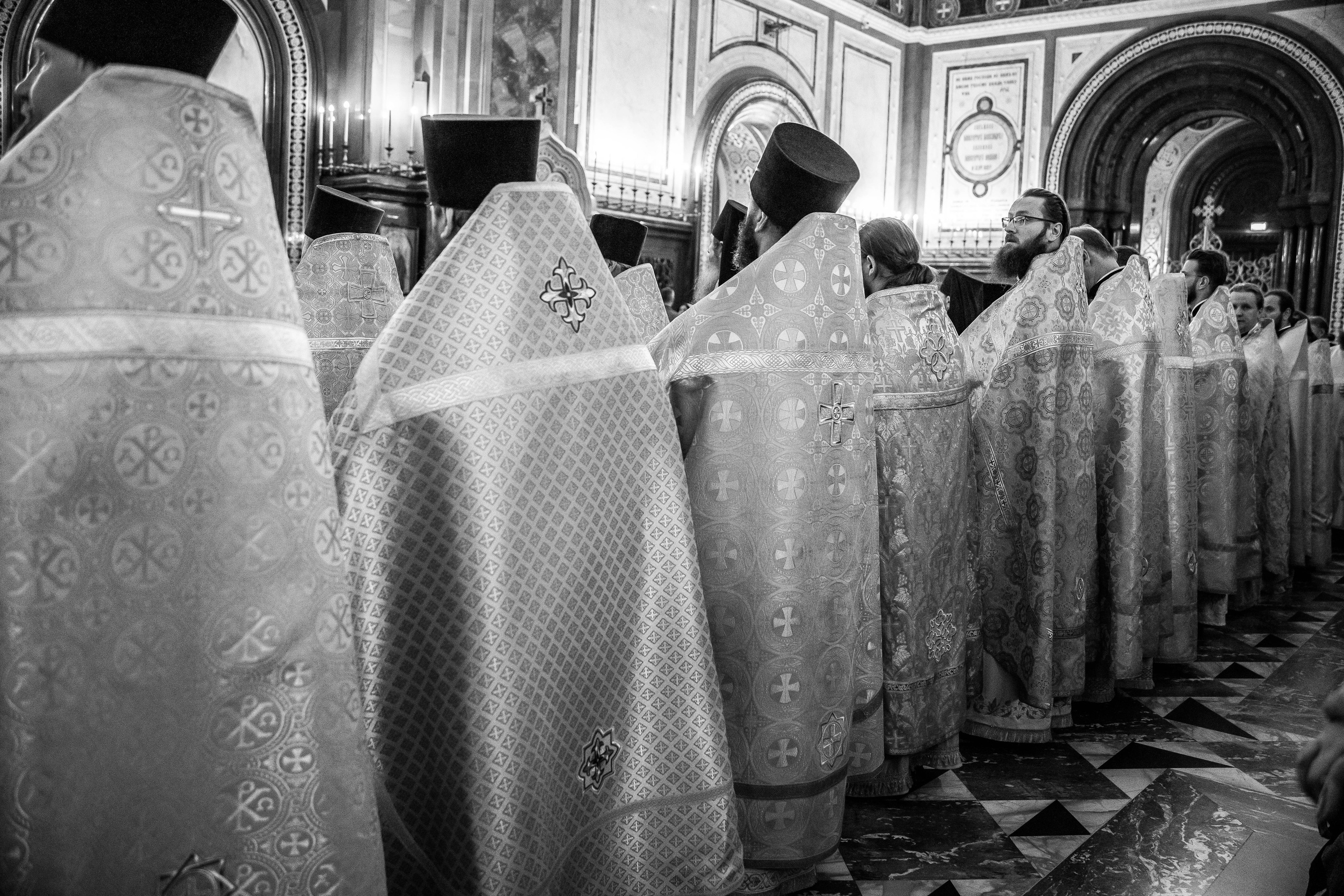 Литургия Храм Христа Спасителя. Артеменкова Анна Фотограф