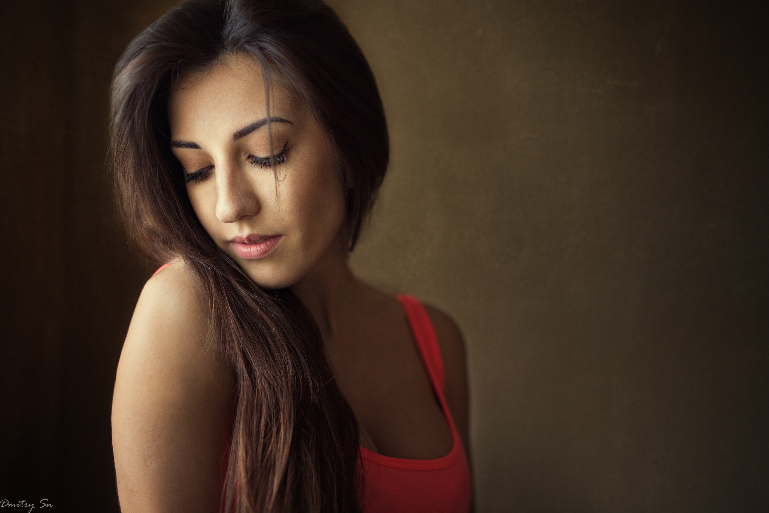 Портретная фотосессия у окна с Татьяной для «себя»