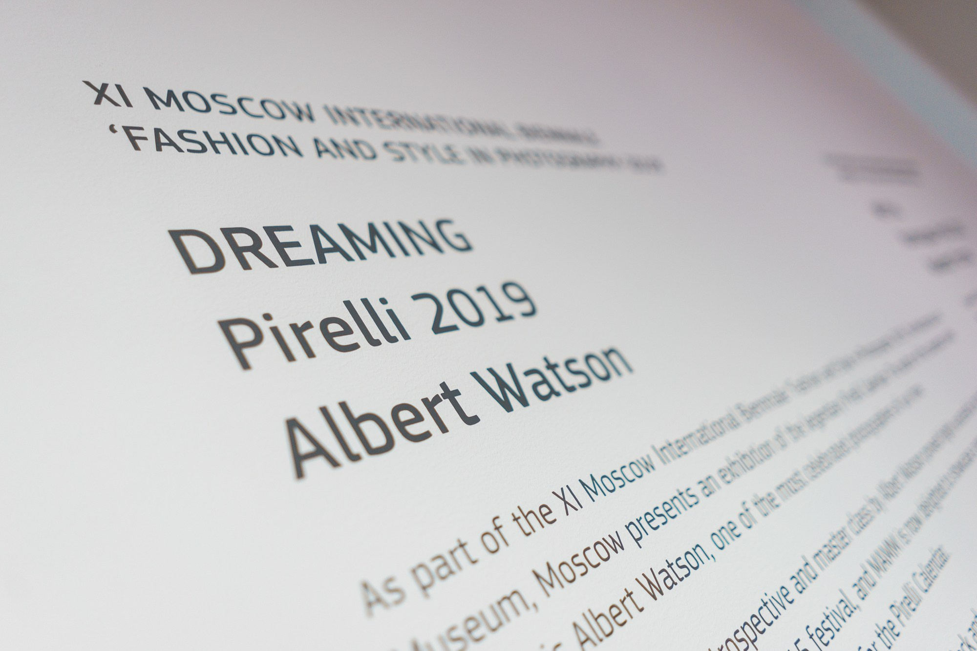 Albert Watson & Pirelli Calendar 2019. Профессиональная фотосъемка в Москве