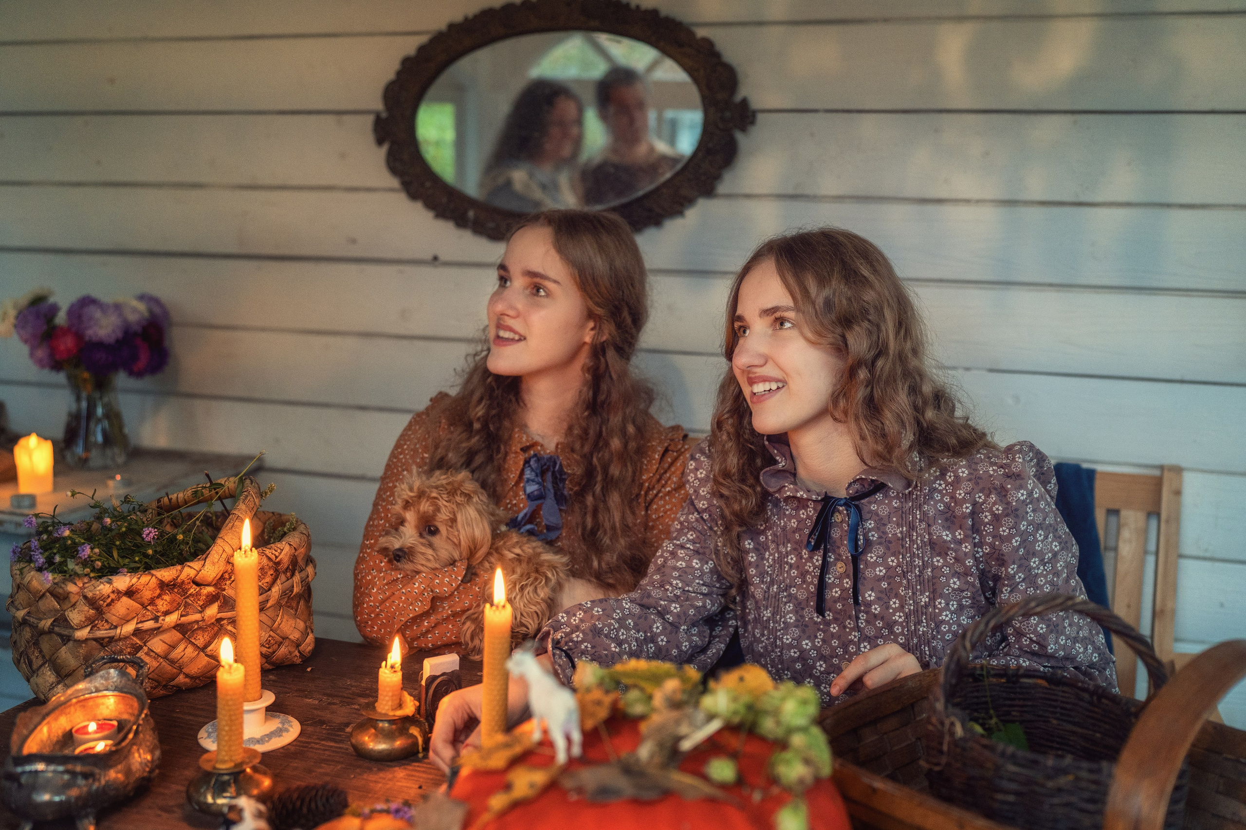 Семейные радости. Осень в Old New Home. Семейный фотограф Новая Рига (Звенигород, Истра) Евгения Литовченко