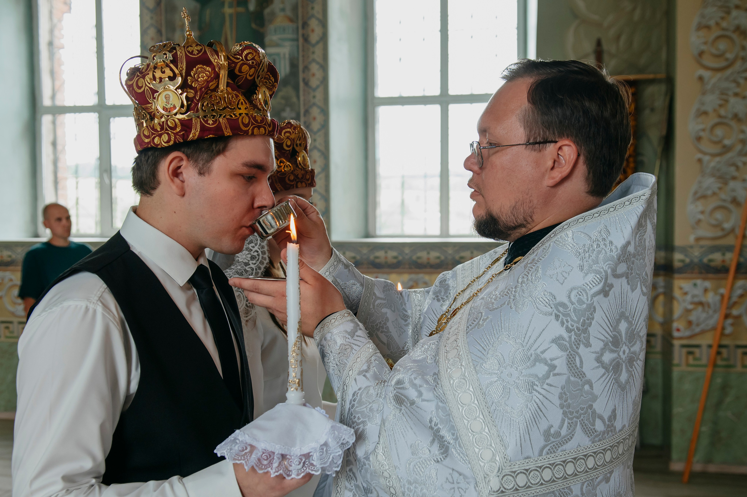 Таинство венчания. Фотограф Дарья Семина