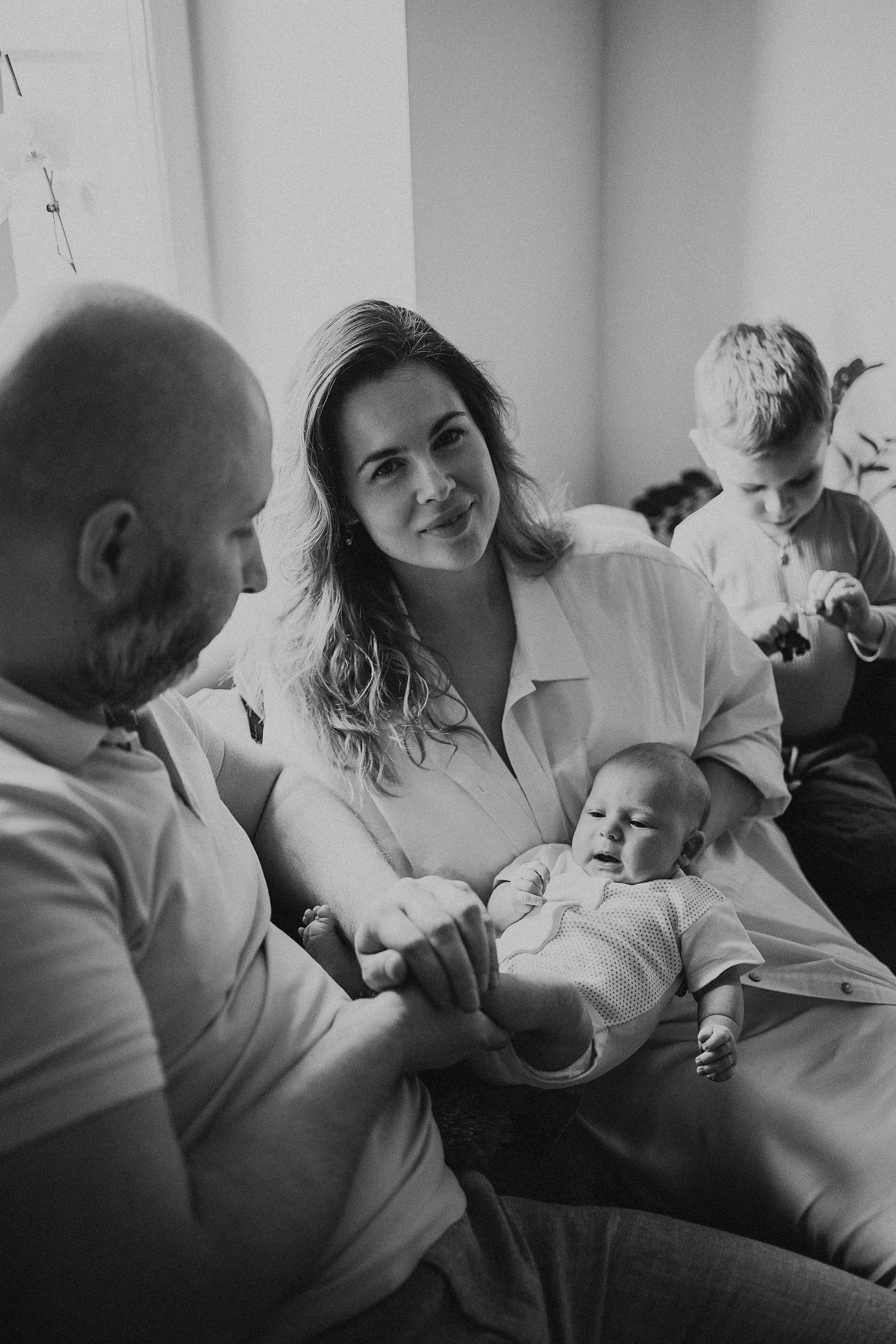 Елена, Андрей и малыши. Фотограф Наталья Колганова