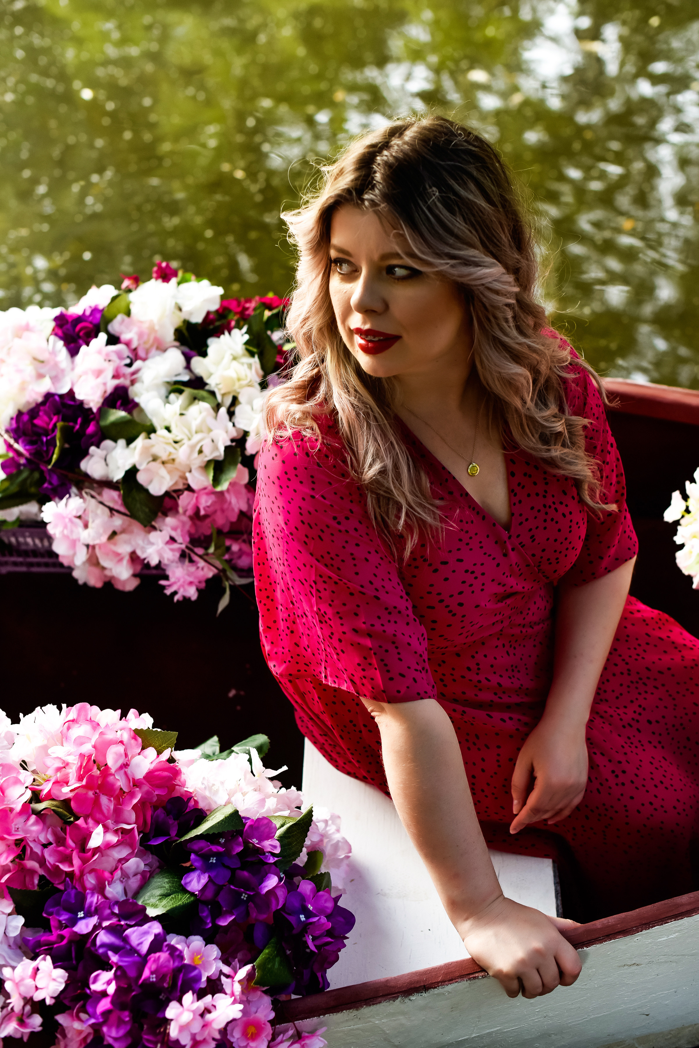 Фотосессия с лодкой