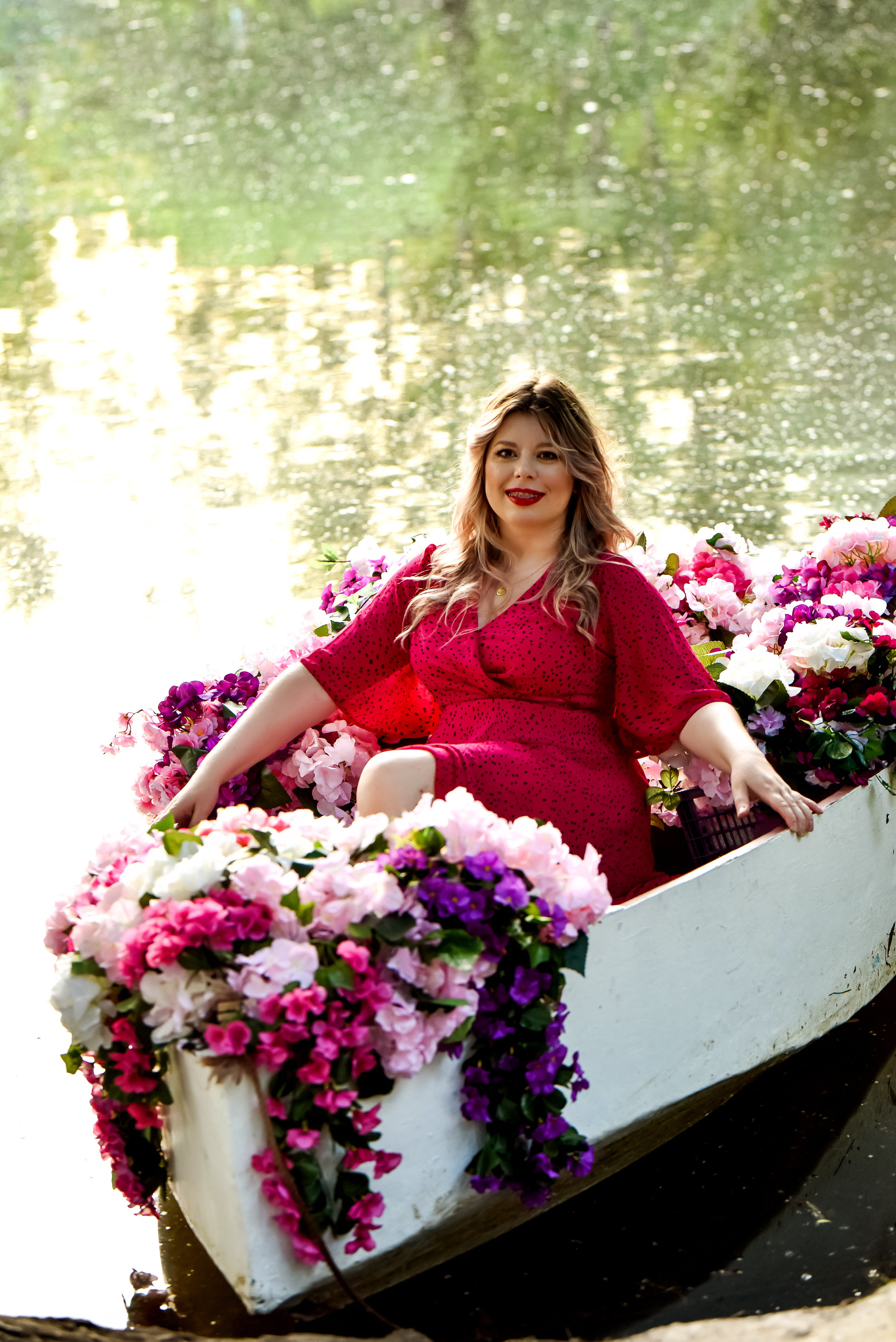 Фотосессия с лодкой