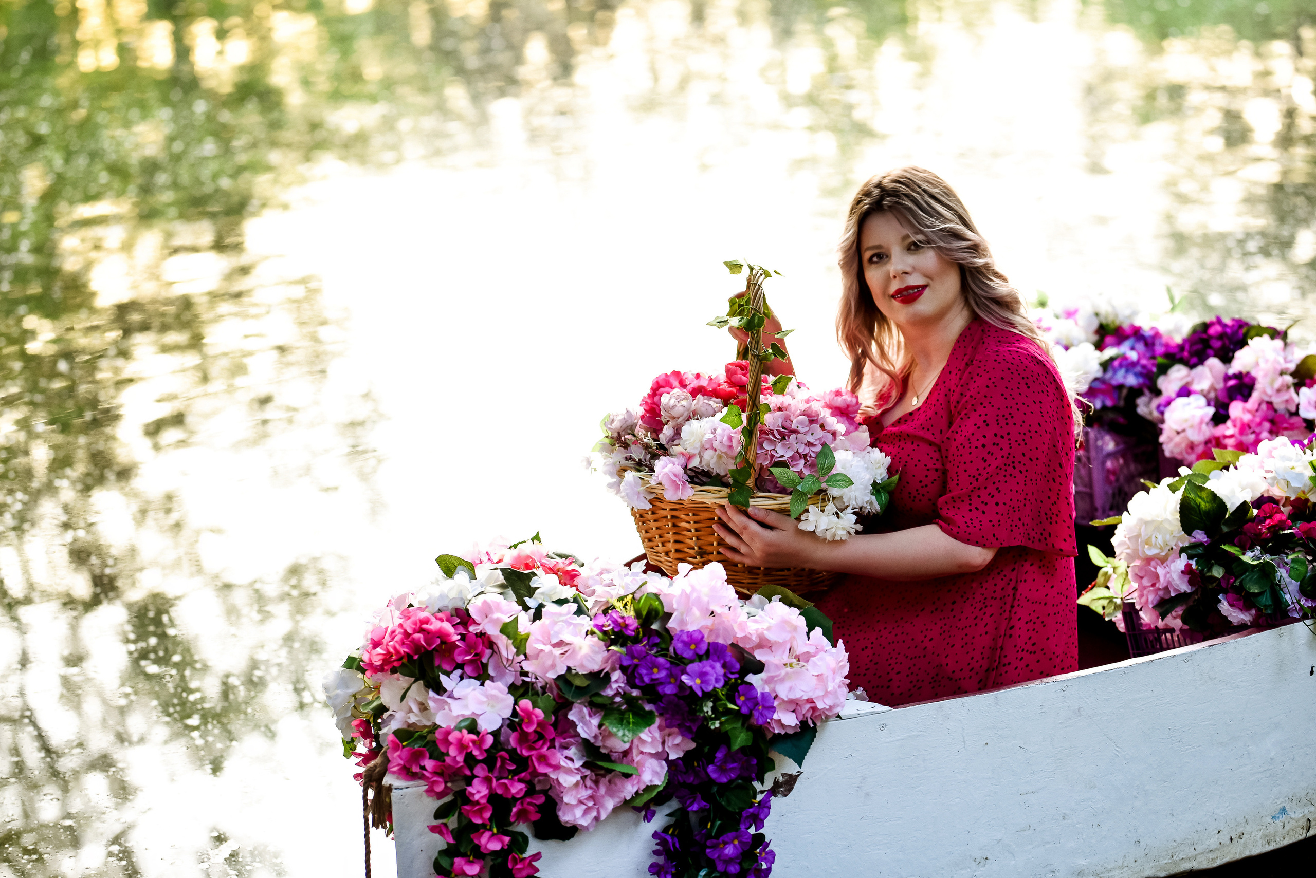 Фотосессия с лодкой