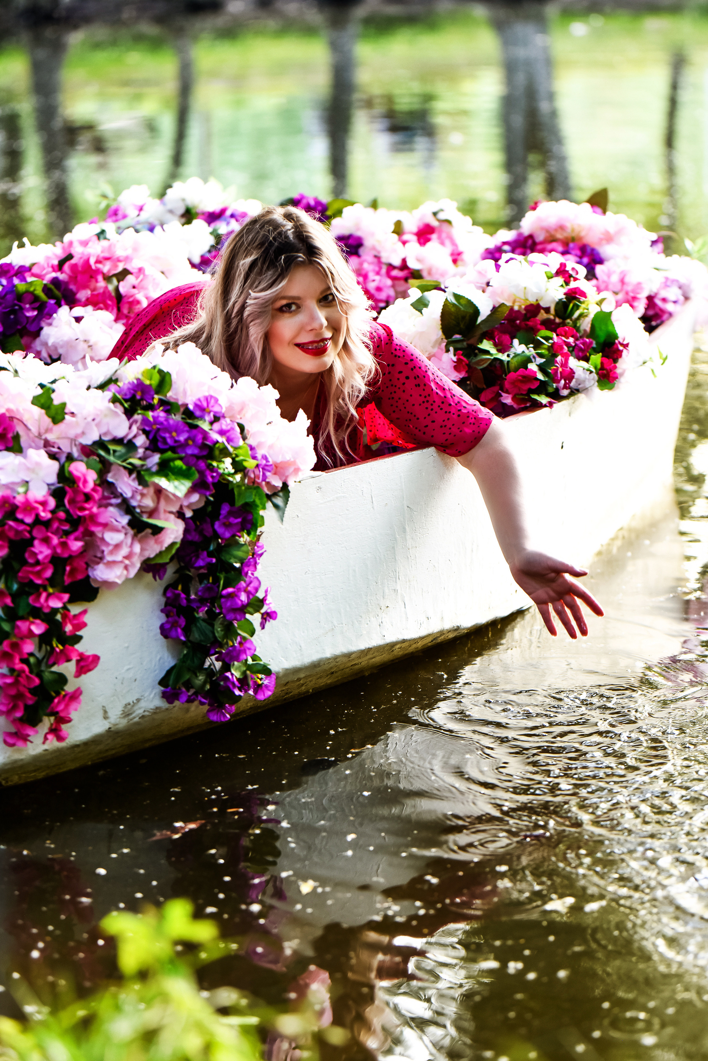 Фотосессия с лодкой