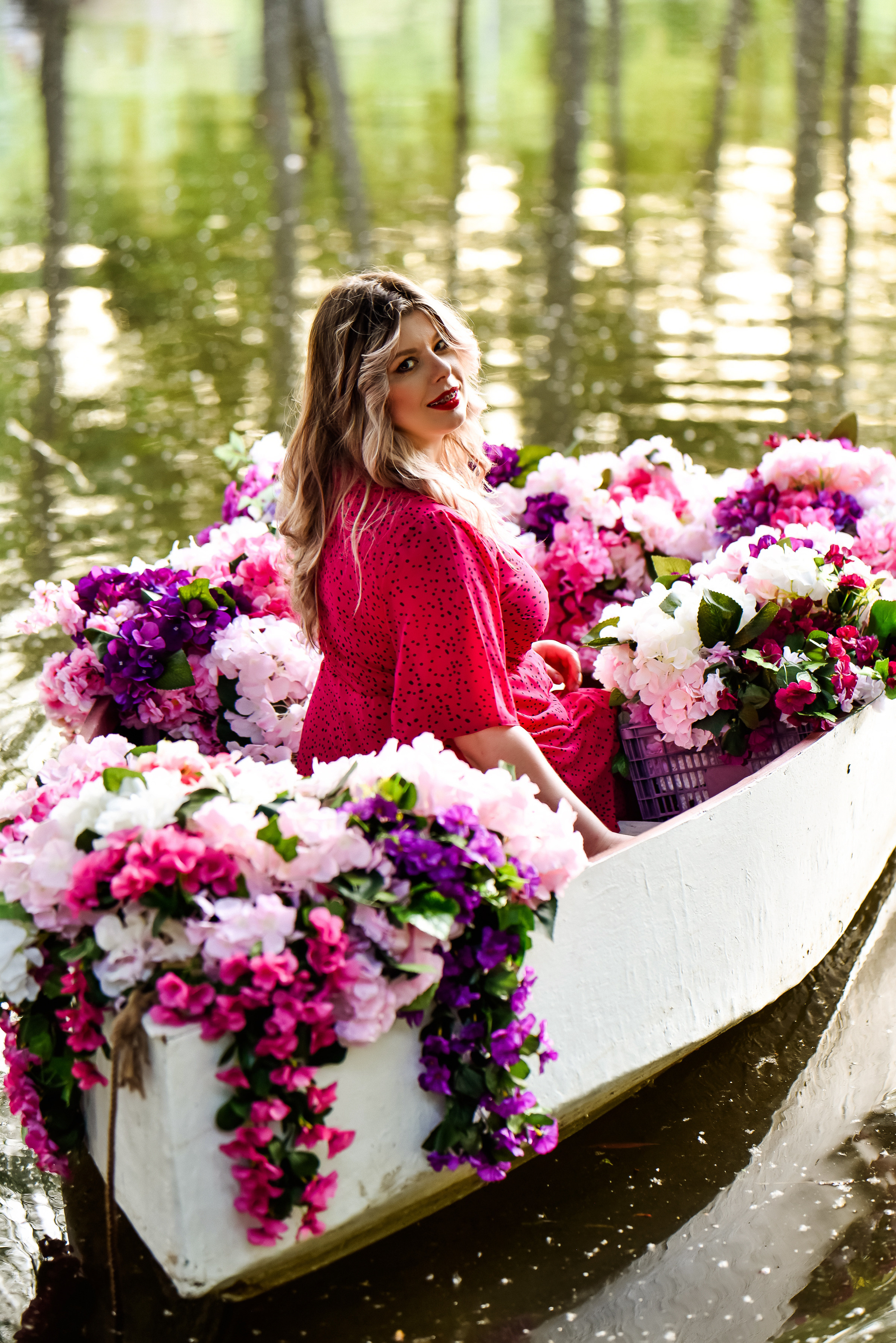 Фотосессия с лодкой