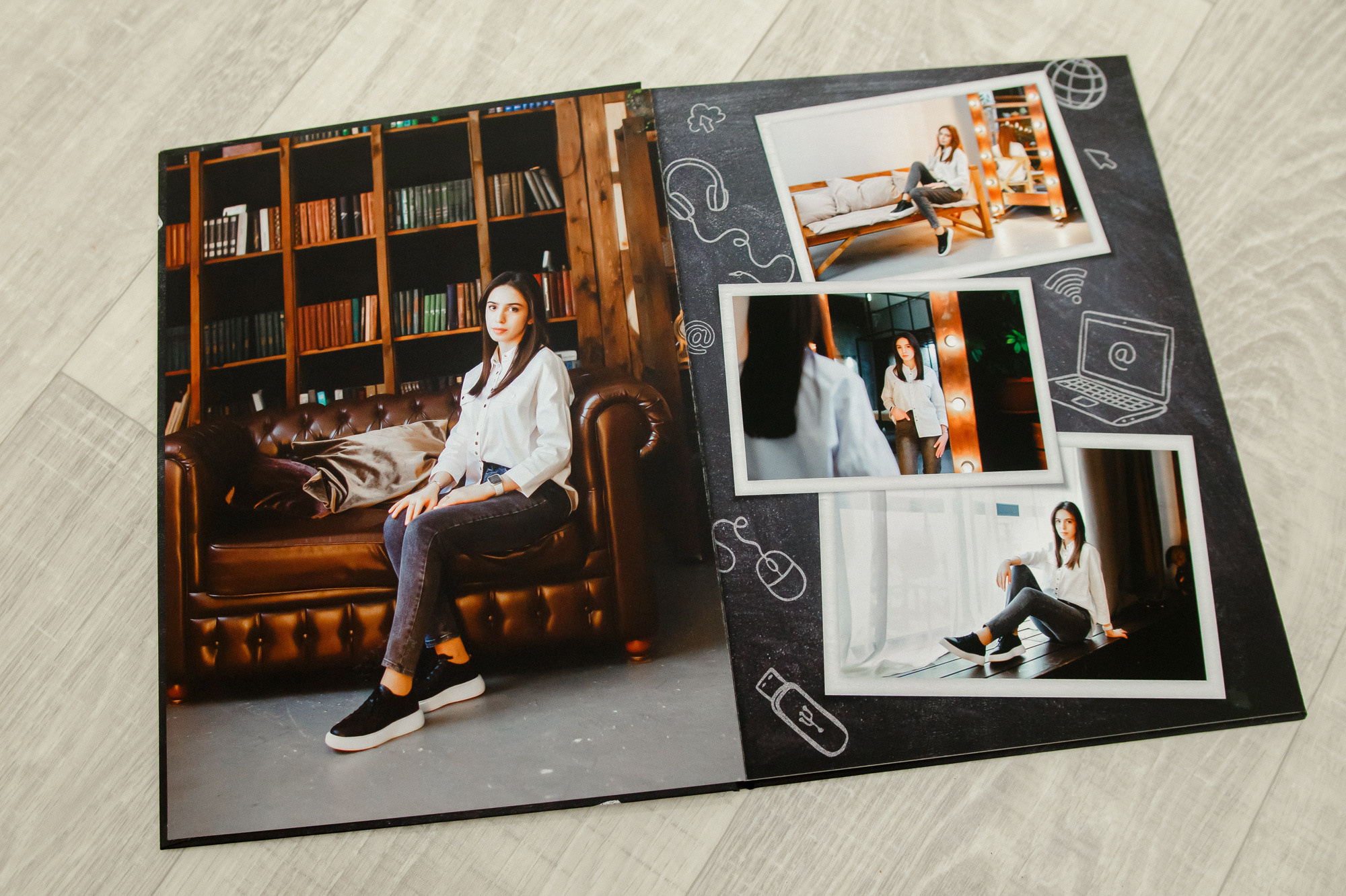 Выпускные фотоальбомы. Cherkasovpro.ru