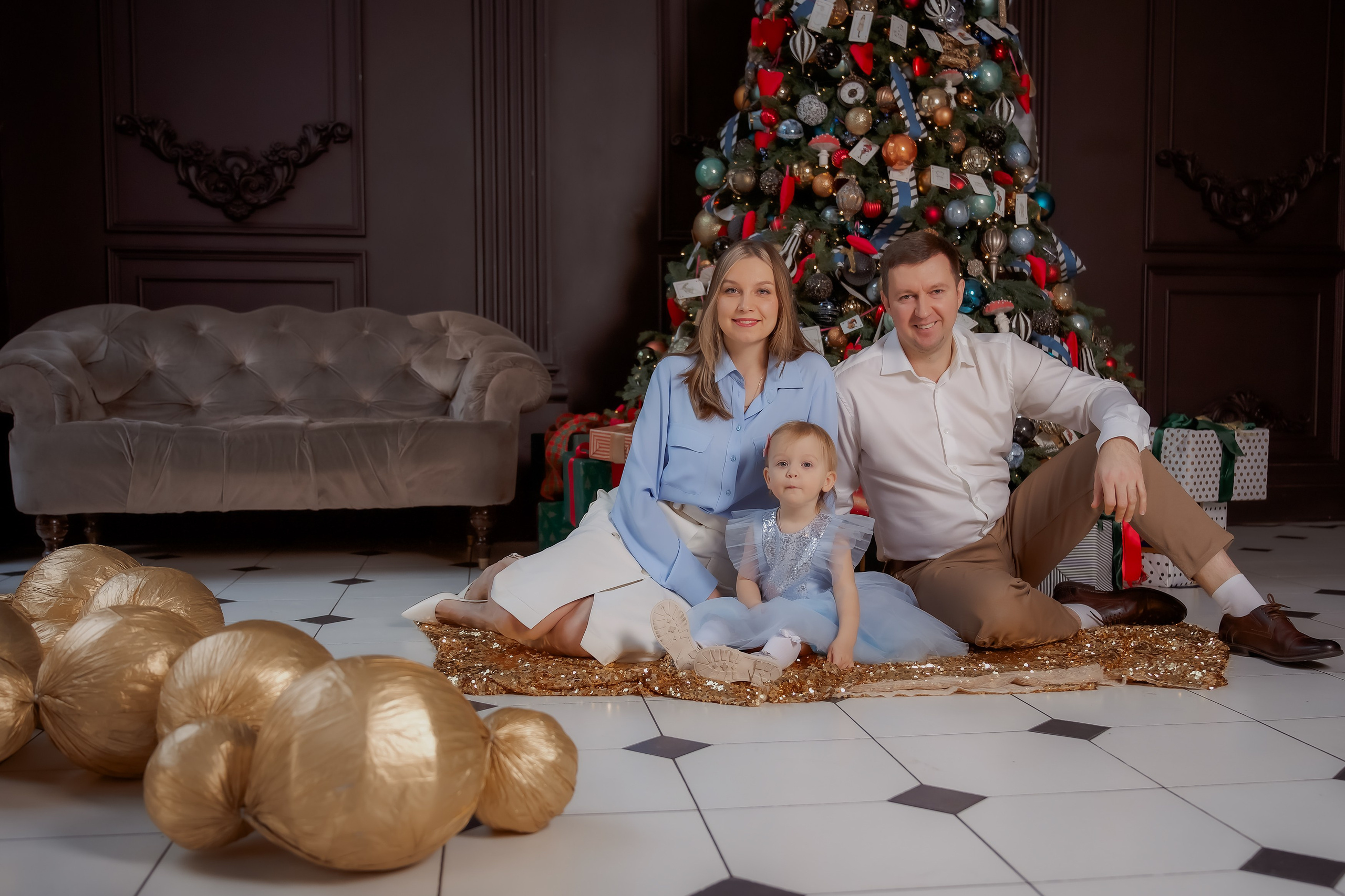 Новогодняя семейная фотосессия. Марина Суздаль семейный и детский фотограф в Москве и Подмосковье