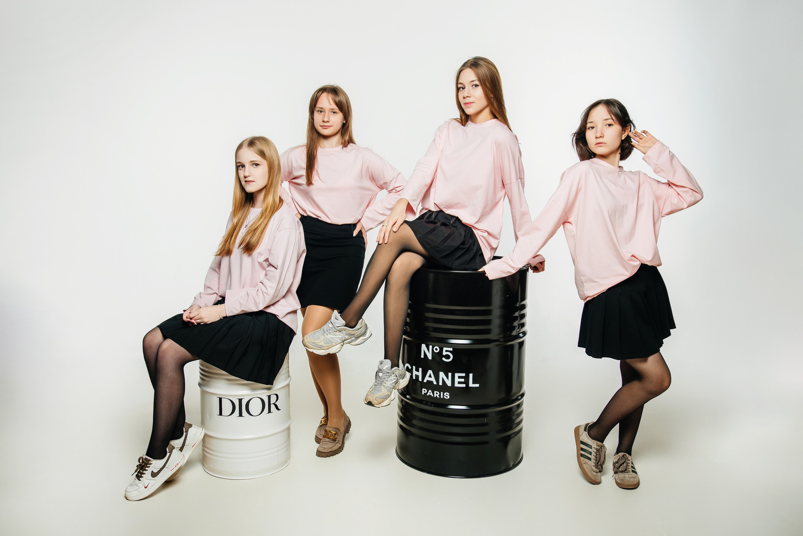 Съёмки в фотостудии. Выпускные альбомы. Южноуральск