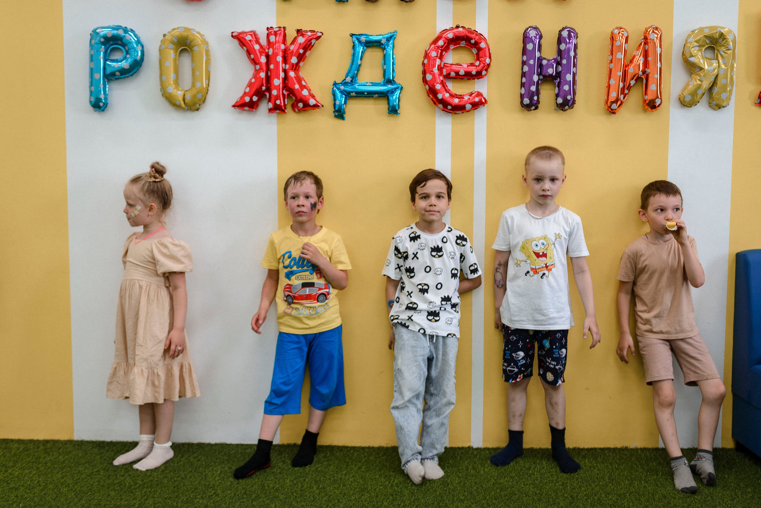 День Рождения в игровой зоне. Семейный и детский фотограф в Санкт-Петербурге Городнова Татьяна
