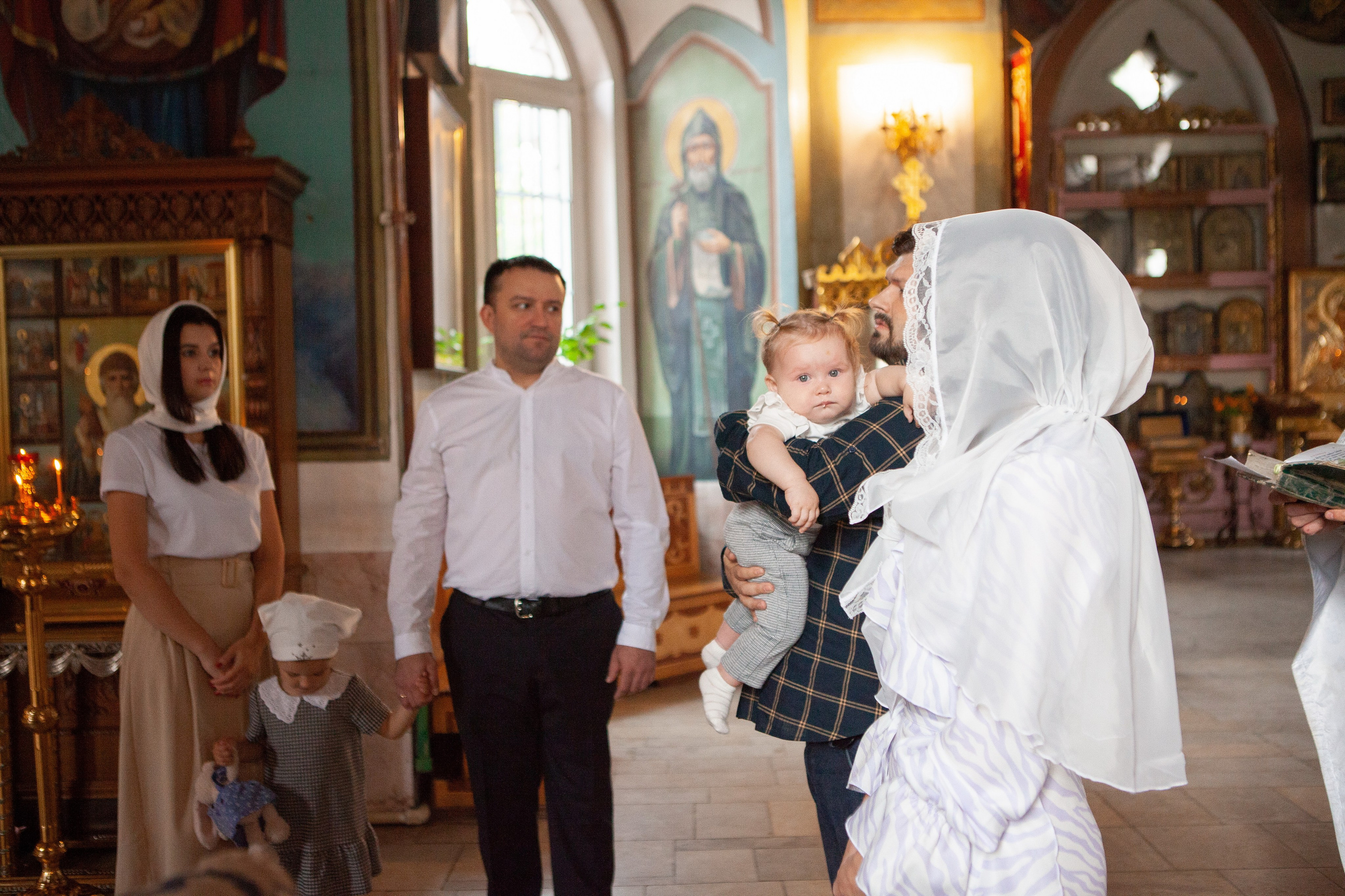 Крещение Дарьи. Фотограф Ольга Ефремова