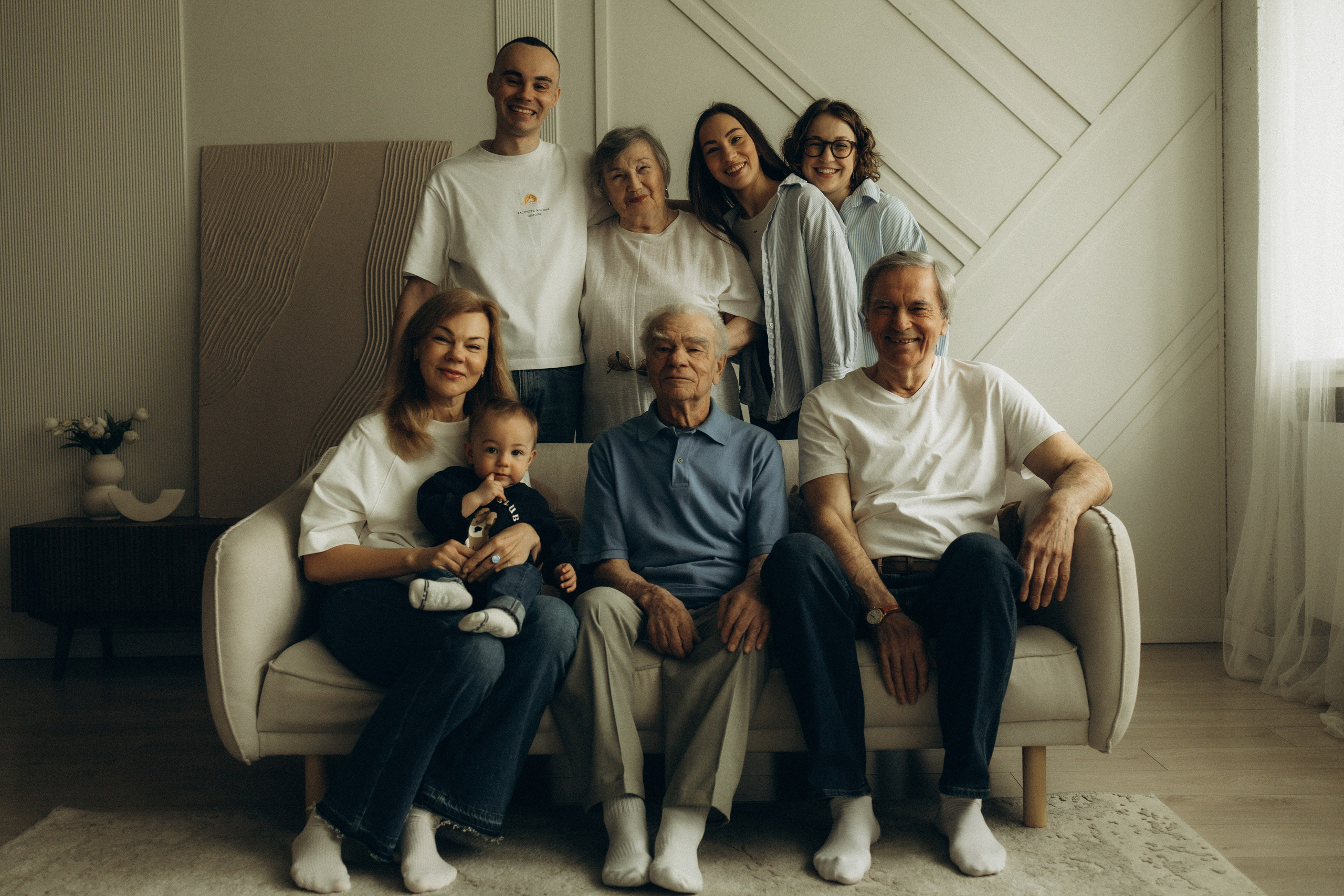 Семейная фотосессия ~Большая дружная семья~. Семейный фотограф в Ижевске Даша Денисова