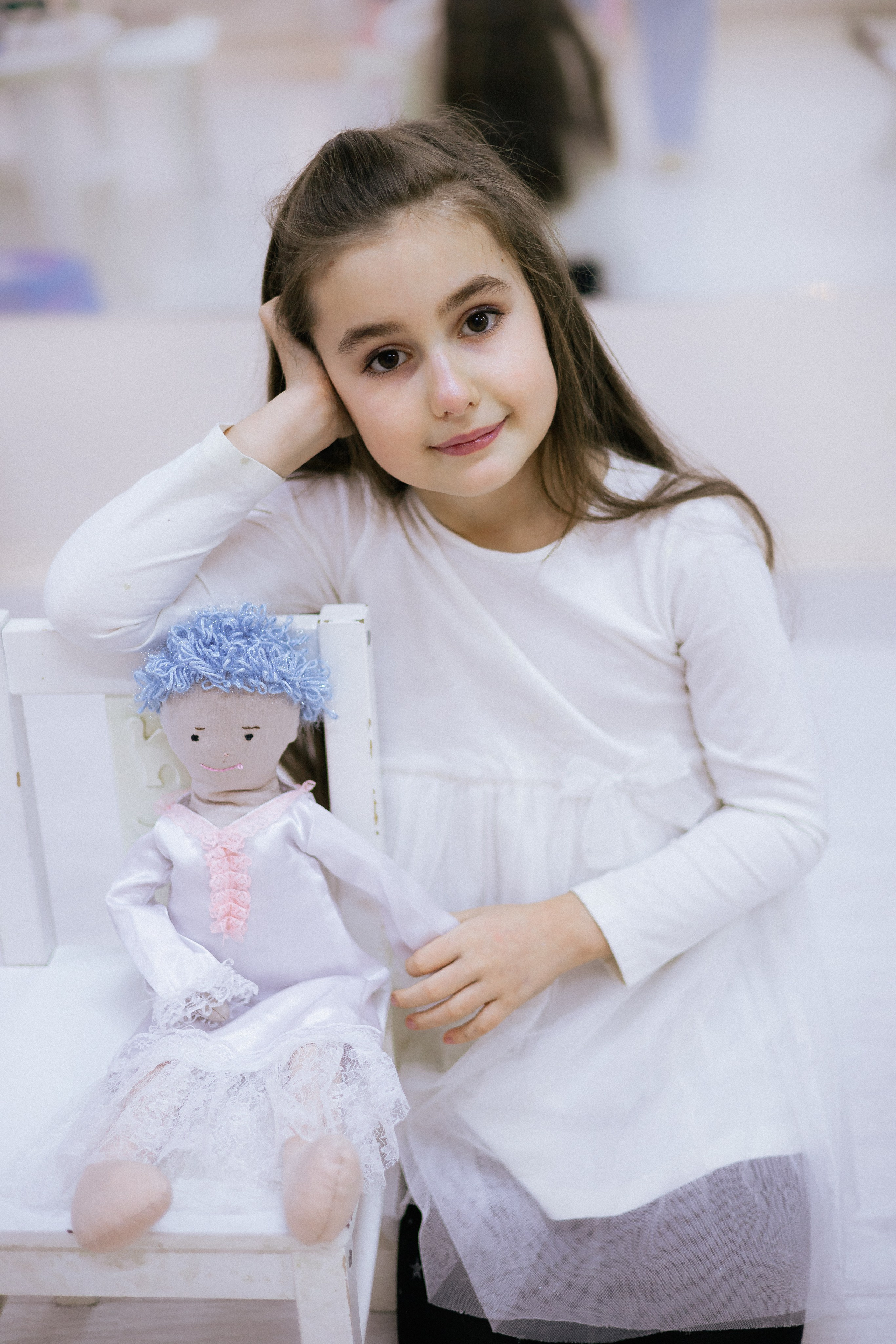 Интерьерная кукла Рождественский Ангел. Школа для девочек во Владивостоке — Само Совершенство