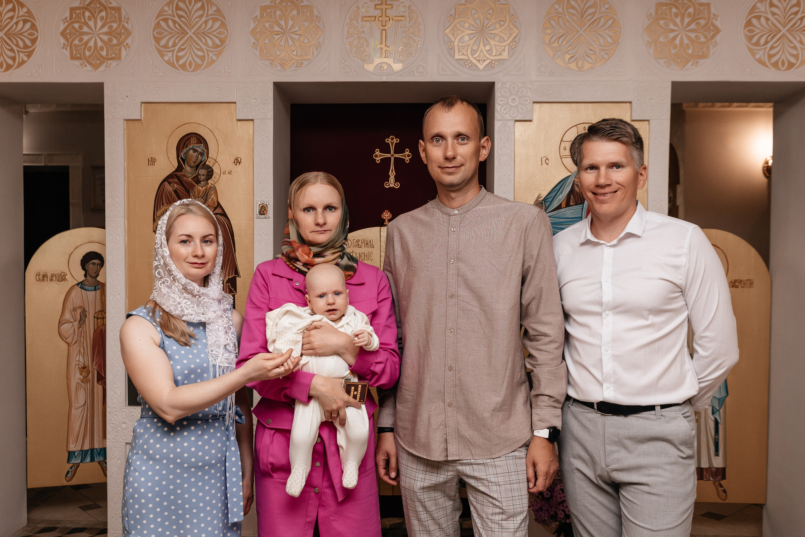 Крещение Варвары. Семейный фотограф Минск Усова Ольга