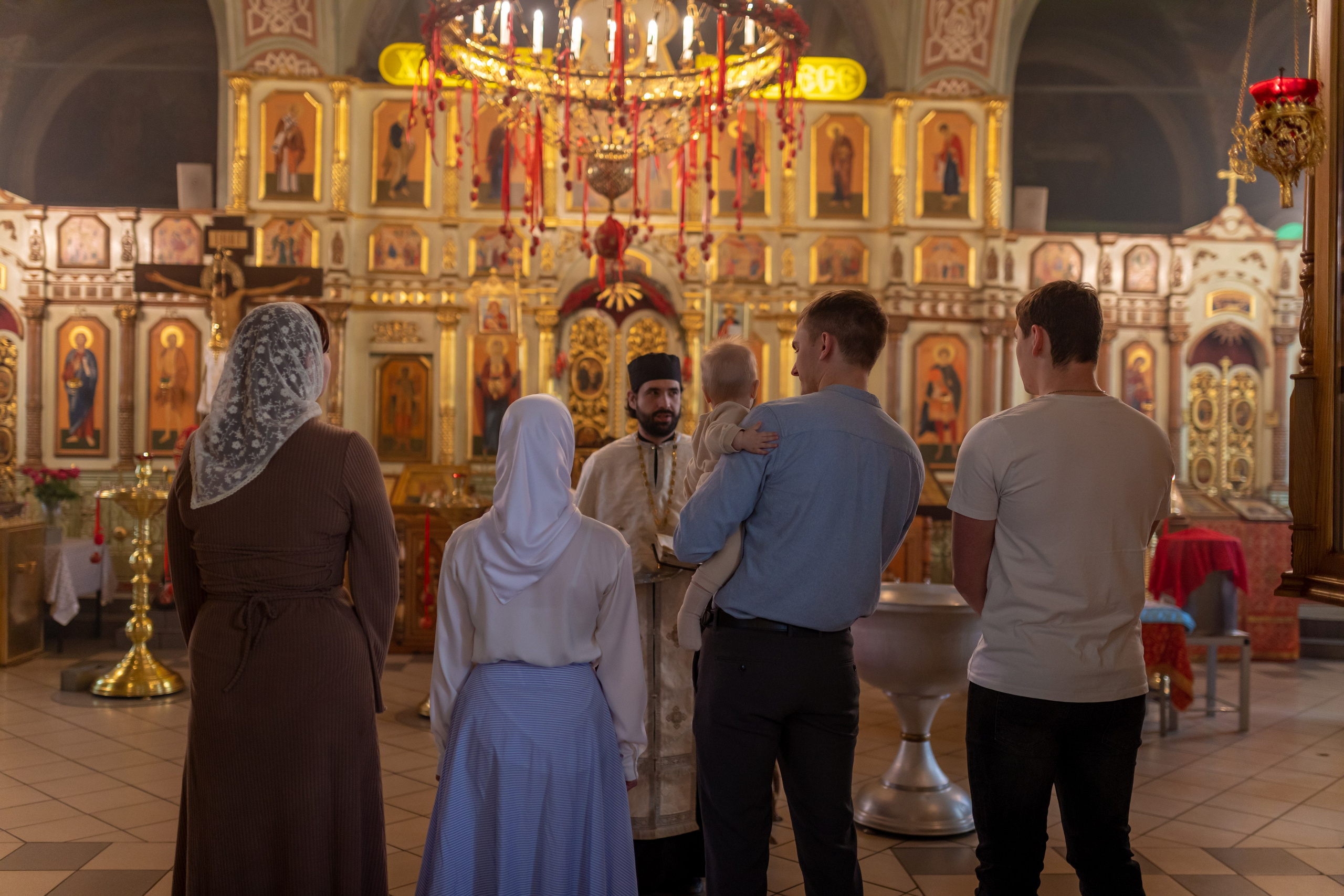 Крещение Савелия. Фотограф и Видеограф в Москве Дарья Арсентьева