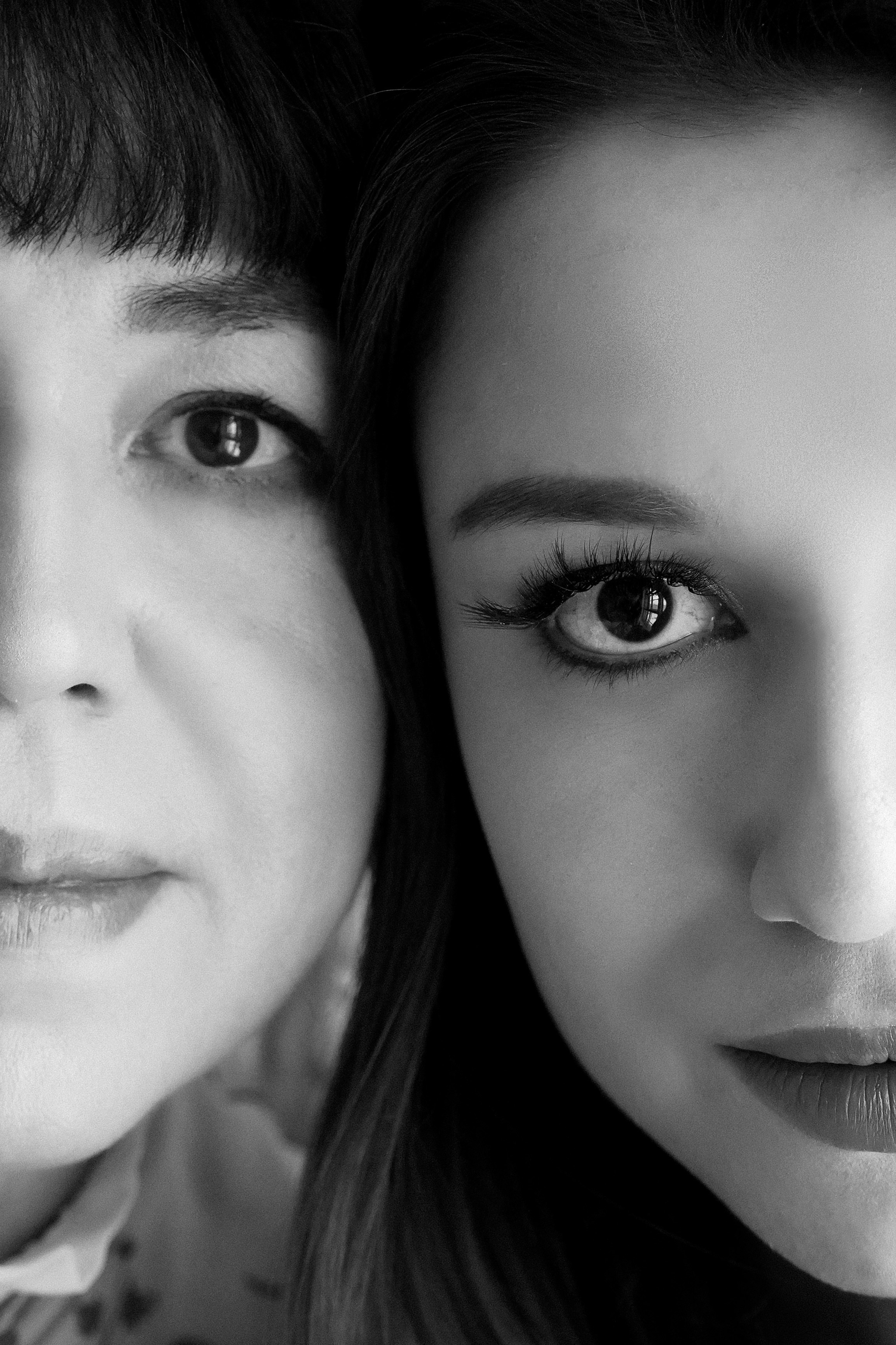 Мама с дочкой в студии. Фотограф Москва, визуальный менеджер Дарья Шевченко