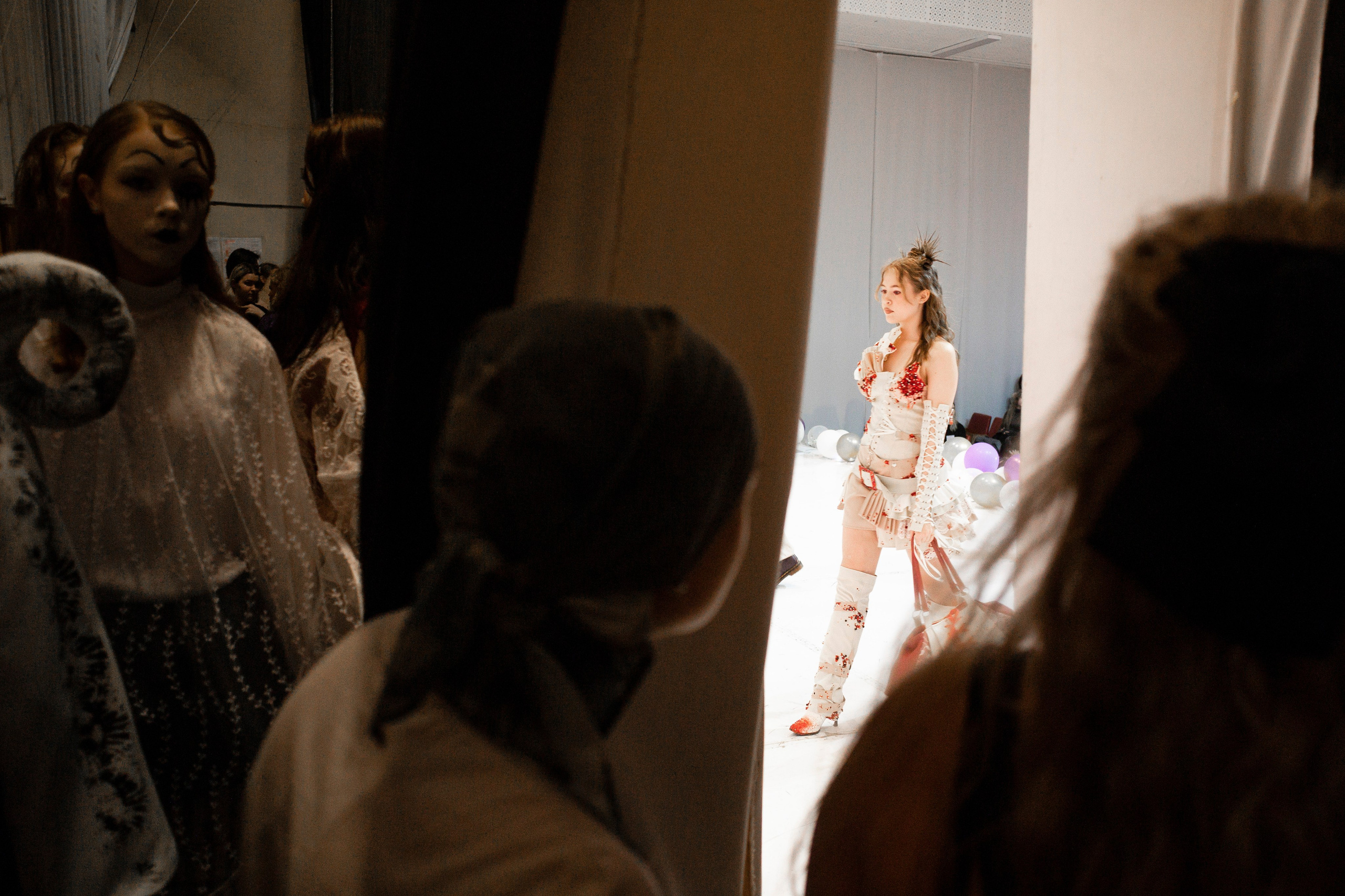 Показ мод «Дыхание весны», закулисье. Samuildyak