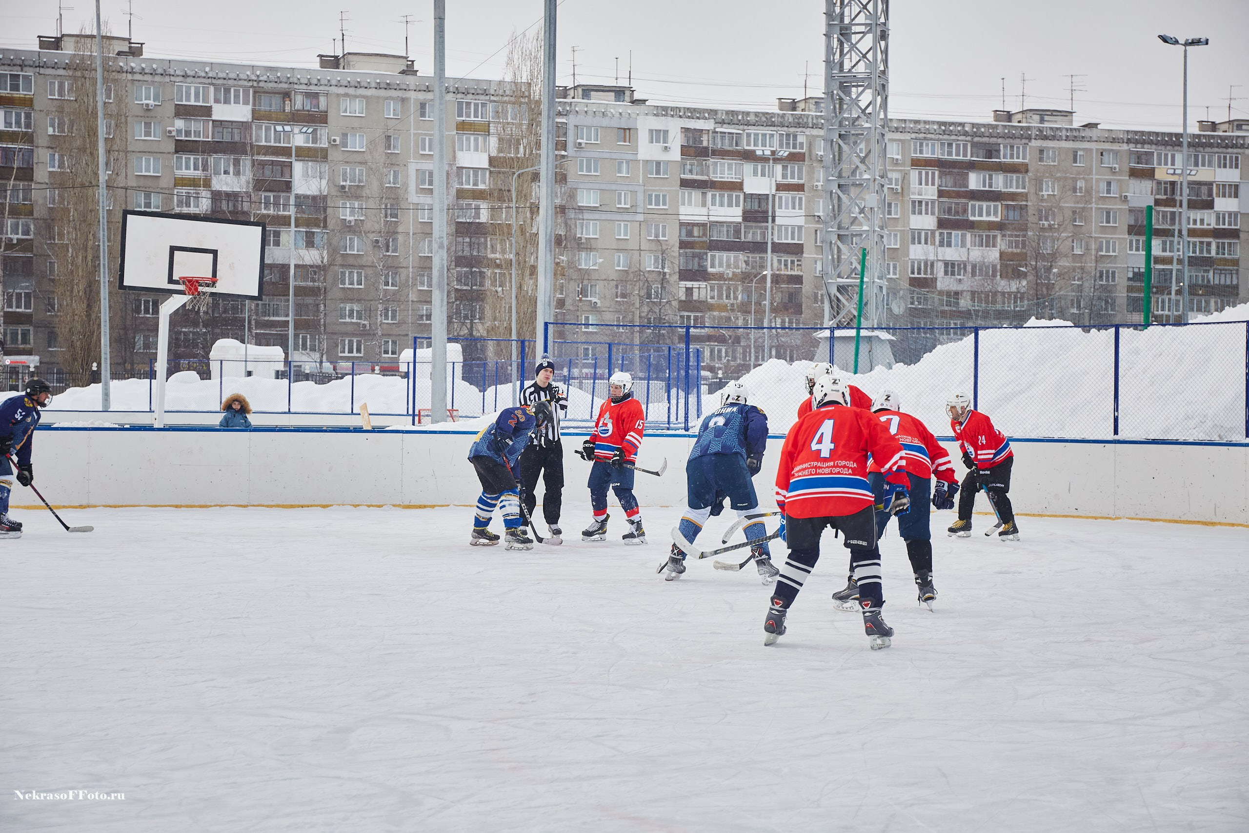 Турнир по хоккею «Русская классика» в рамках Офицерской хоккейной лиги. Спортивный фотограф Некрасов Денис