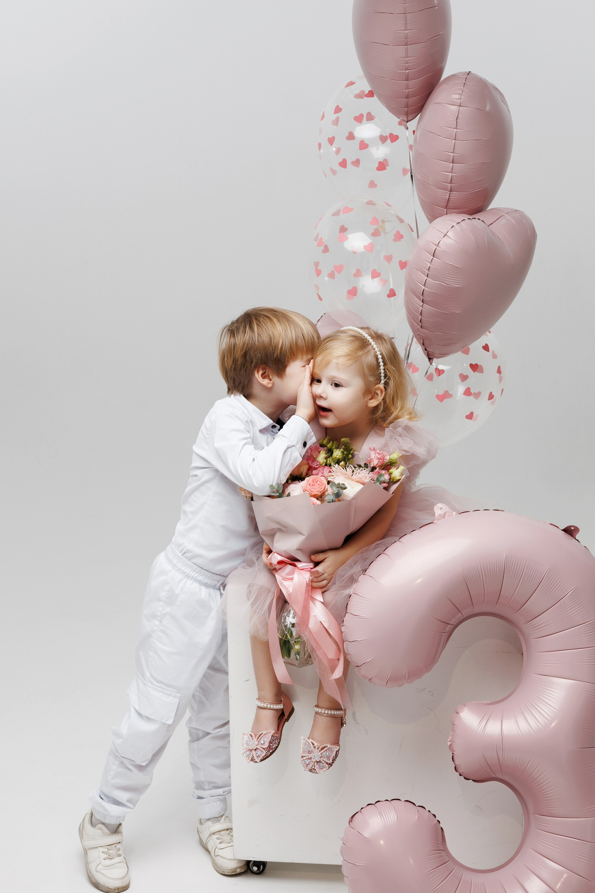 Съемка Дня Рождения Алисы в фотостудии CROSS-STUDIO зал IDEAL. Свадебный и семейный фотограф в Москве и МО Елена Агапова