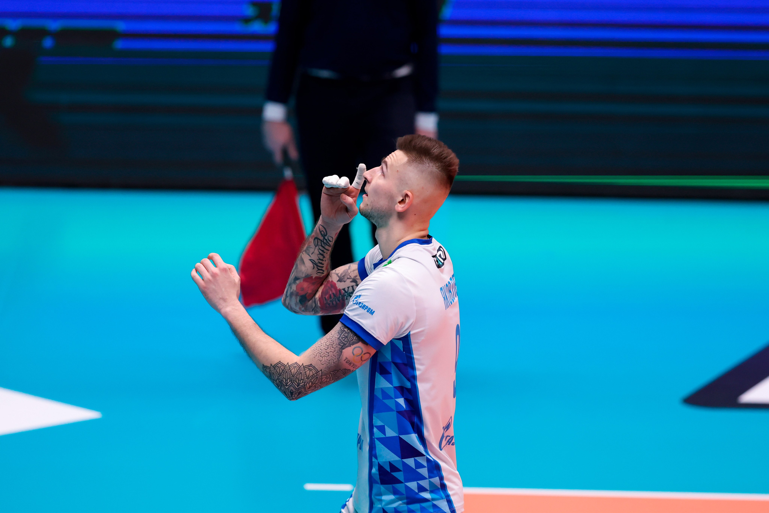 ВК Зенит — ВК Белогорье 08.04.2025. Спортивный и репортажный фотограф Антон Тереханов