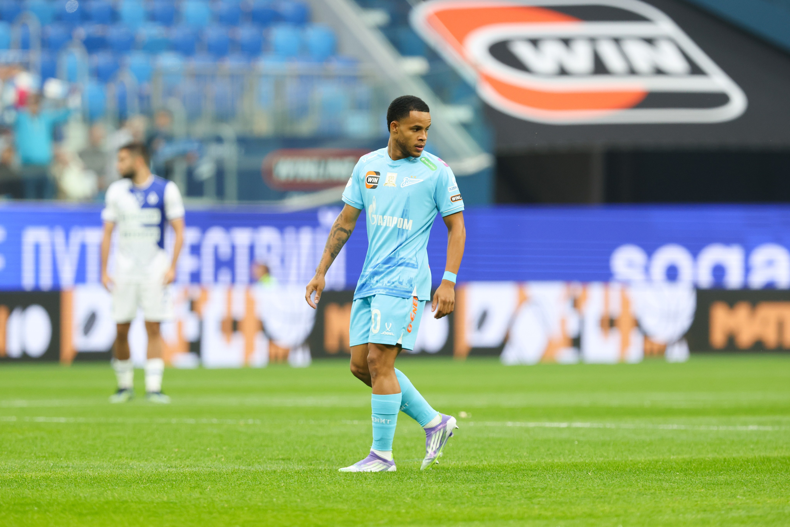 ФК «Зенит» — ФК «Динамо» Махачкала 23.08.2025. Спортивный и репортажный фотограф Антон Тереханов