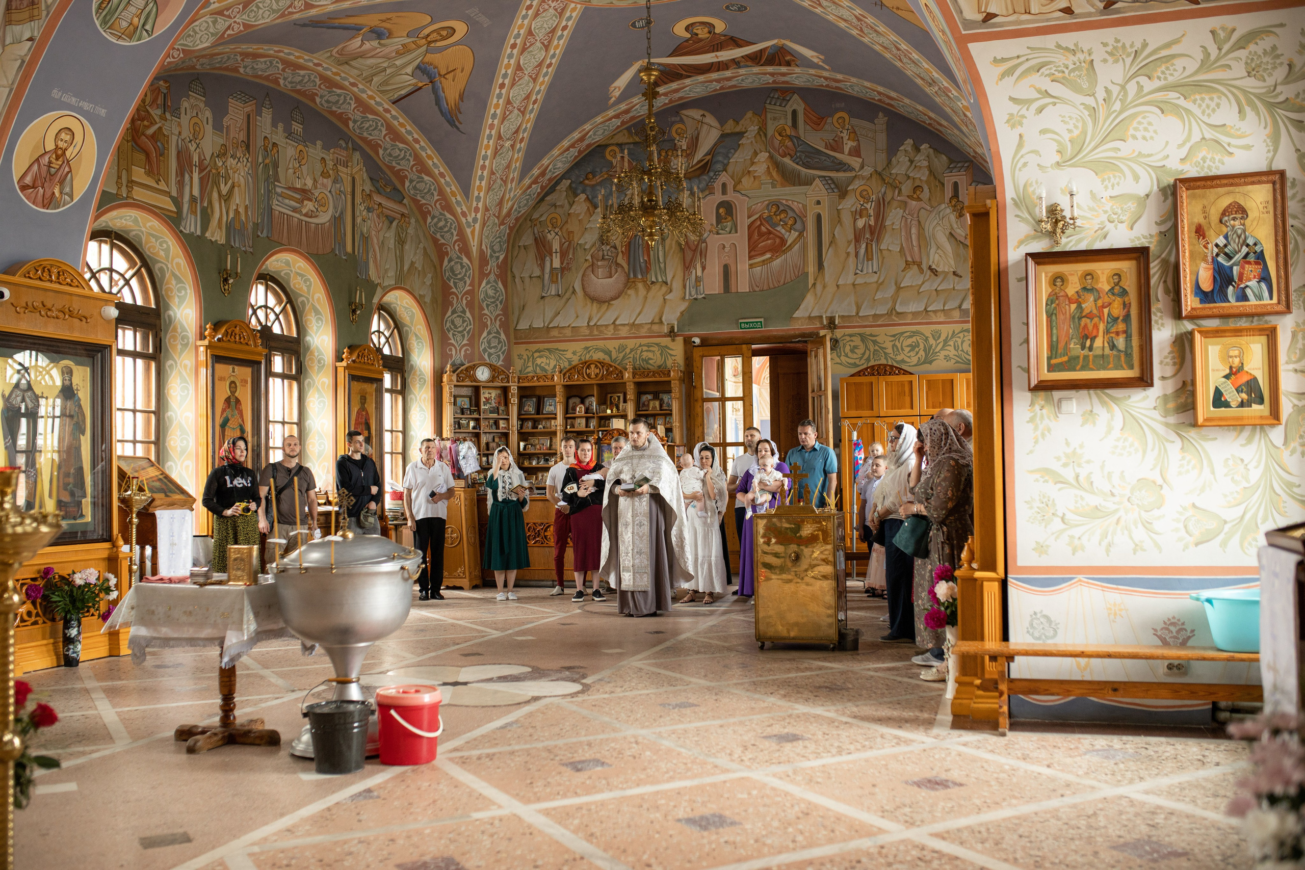 Таинство Крещения Вити. Фотограф в Железнодорожном и Балашихе