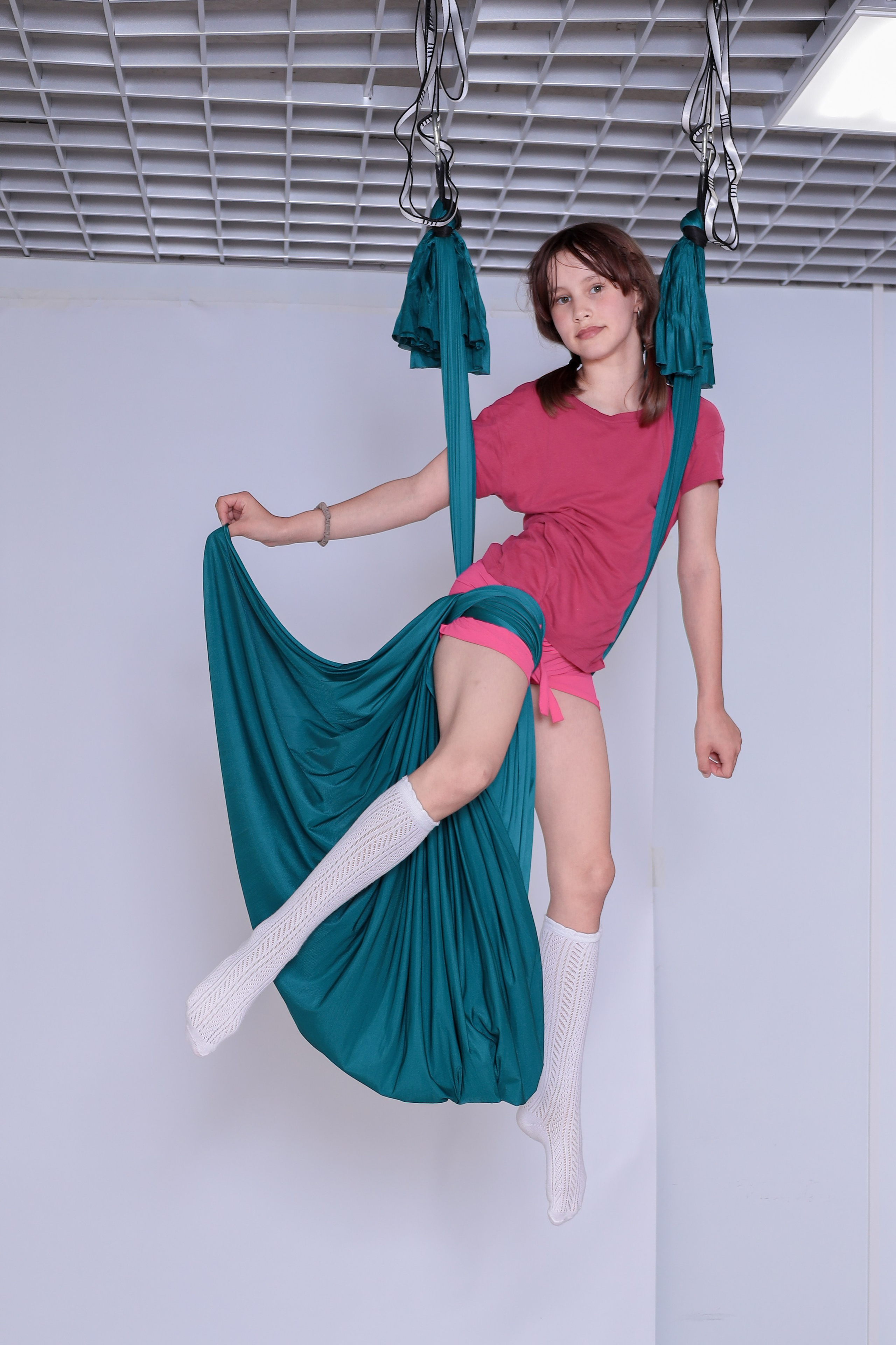 Детская аэройога. Фотограф Надршина Лилия