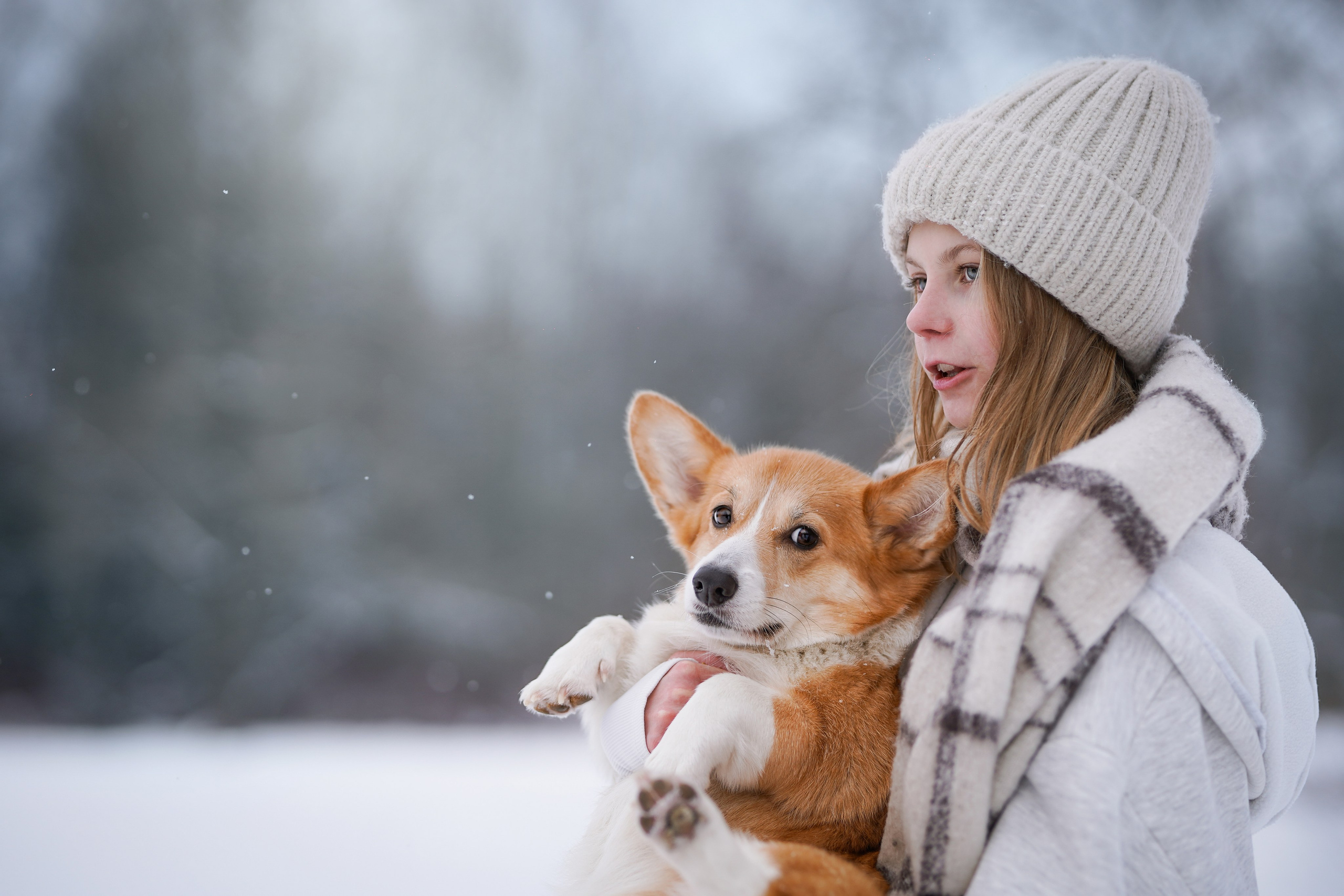 Кристина и Лаки. Фотограф-анималист в Санкт-Петербурге Яна Мартынова