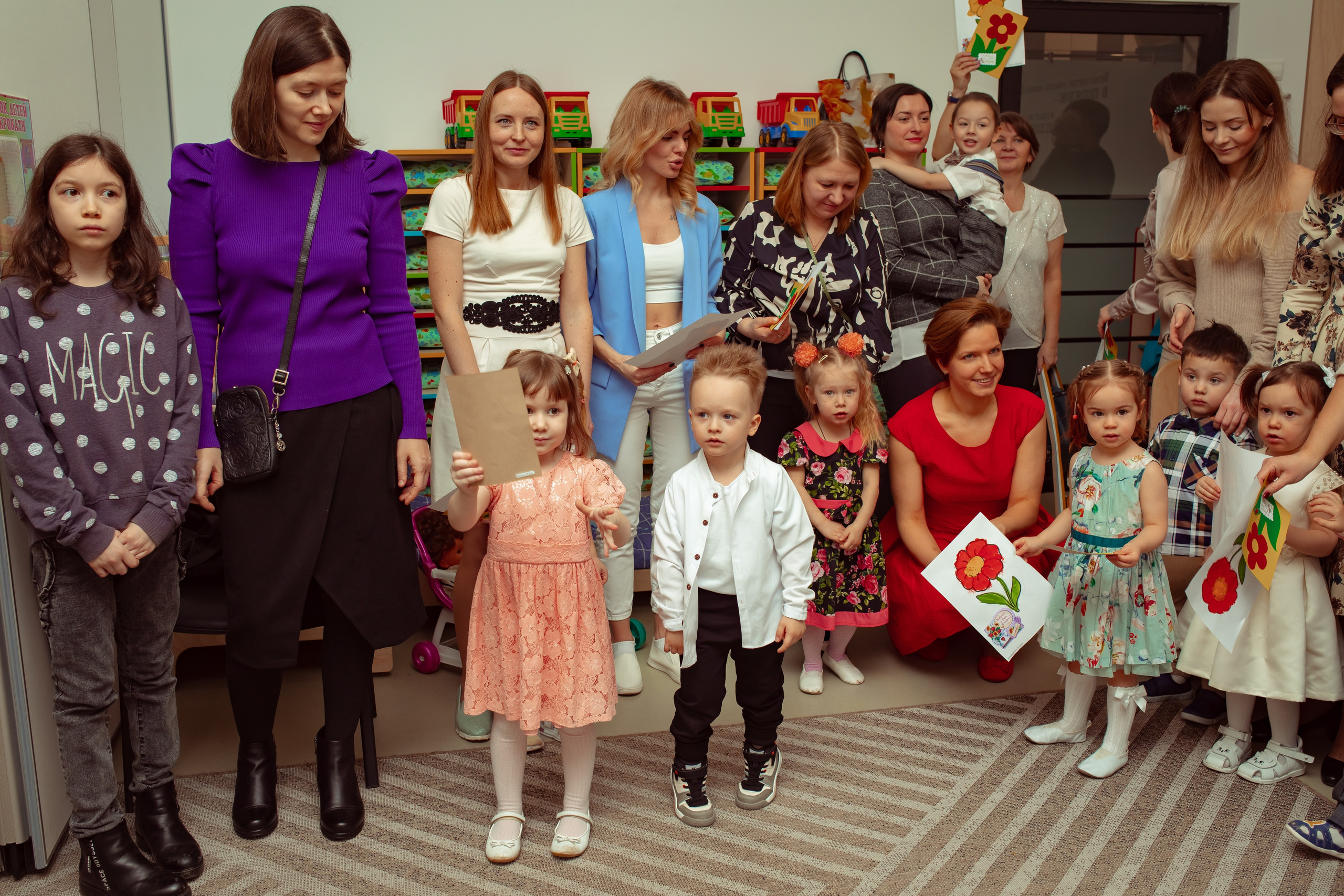 Праздник весны в детском саду. Семейный и детский фотограф в Москве Дорогова Екатерина