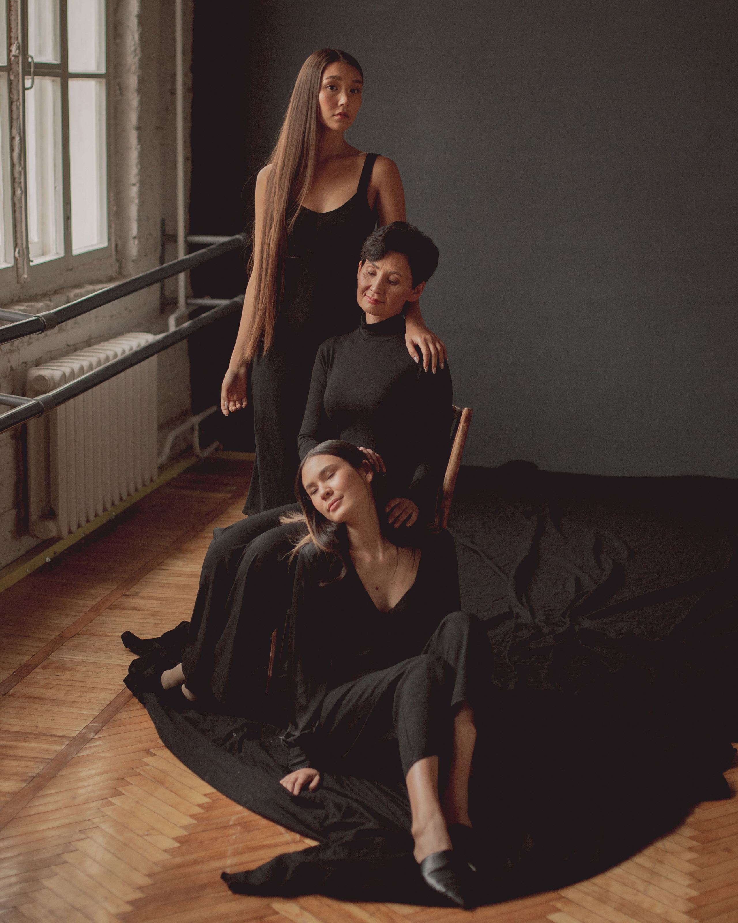 Мама и дочери. Семейный фотограф Ольга Барабанова