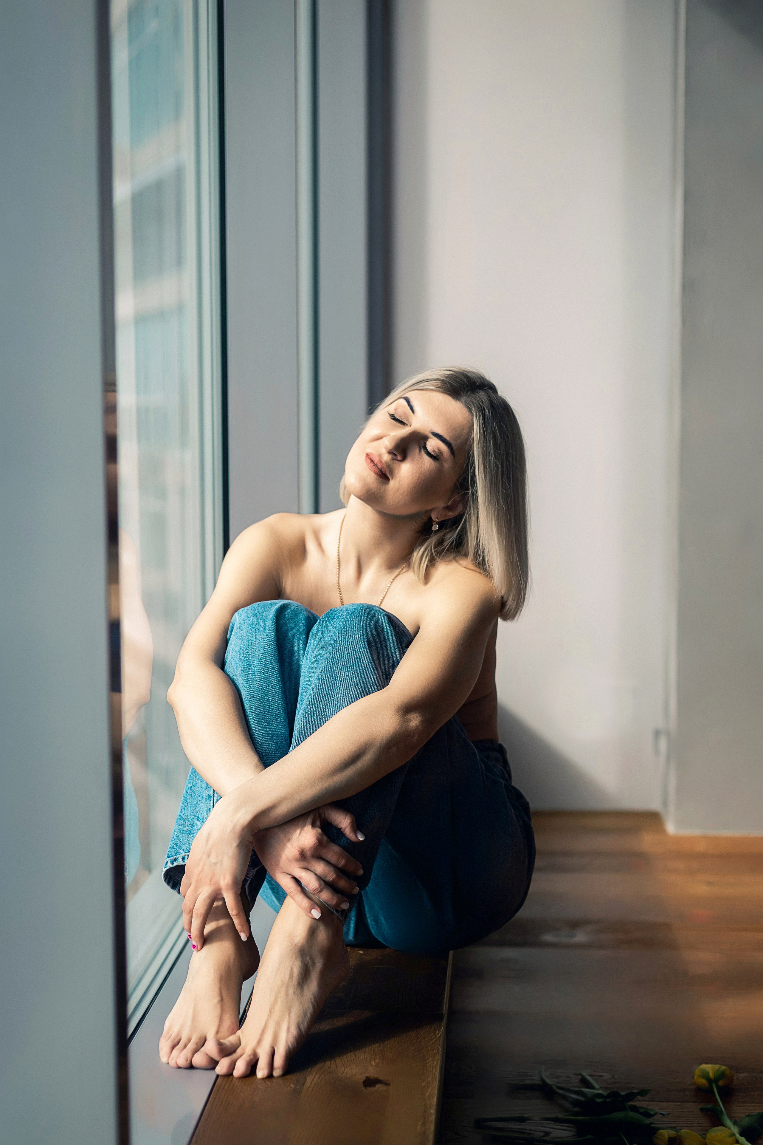 Джинс и кожа. Вера Соколова фотограф Воронеж