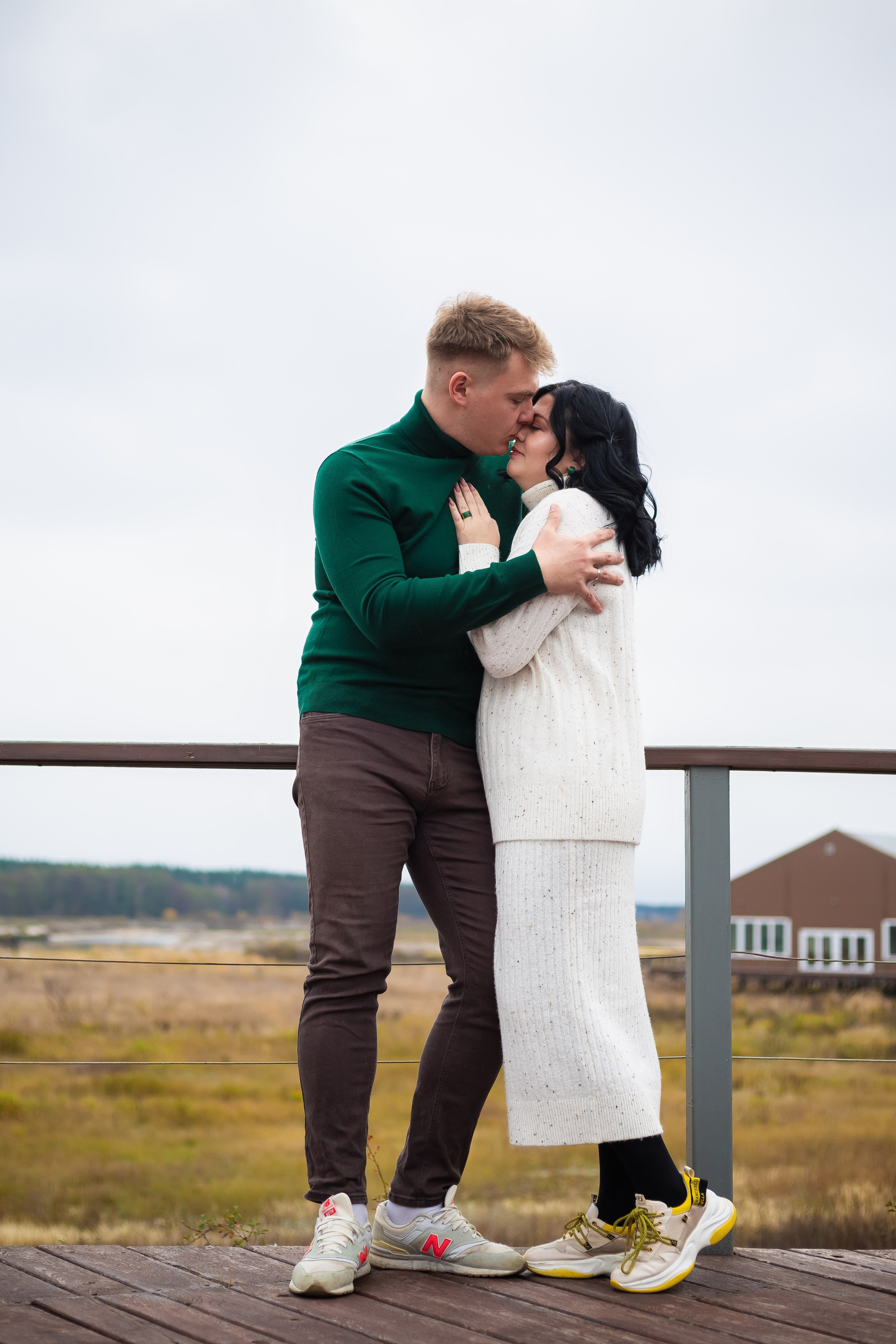 Денис и Анна — осенняя прогулка. Вера Соколова фотограф Воронеж