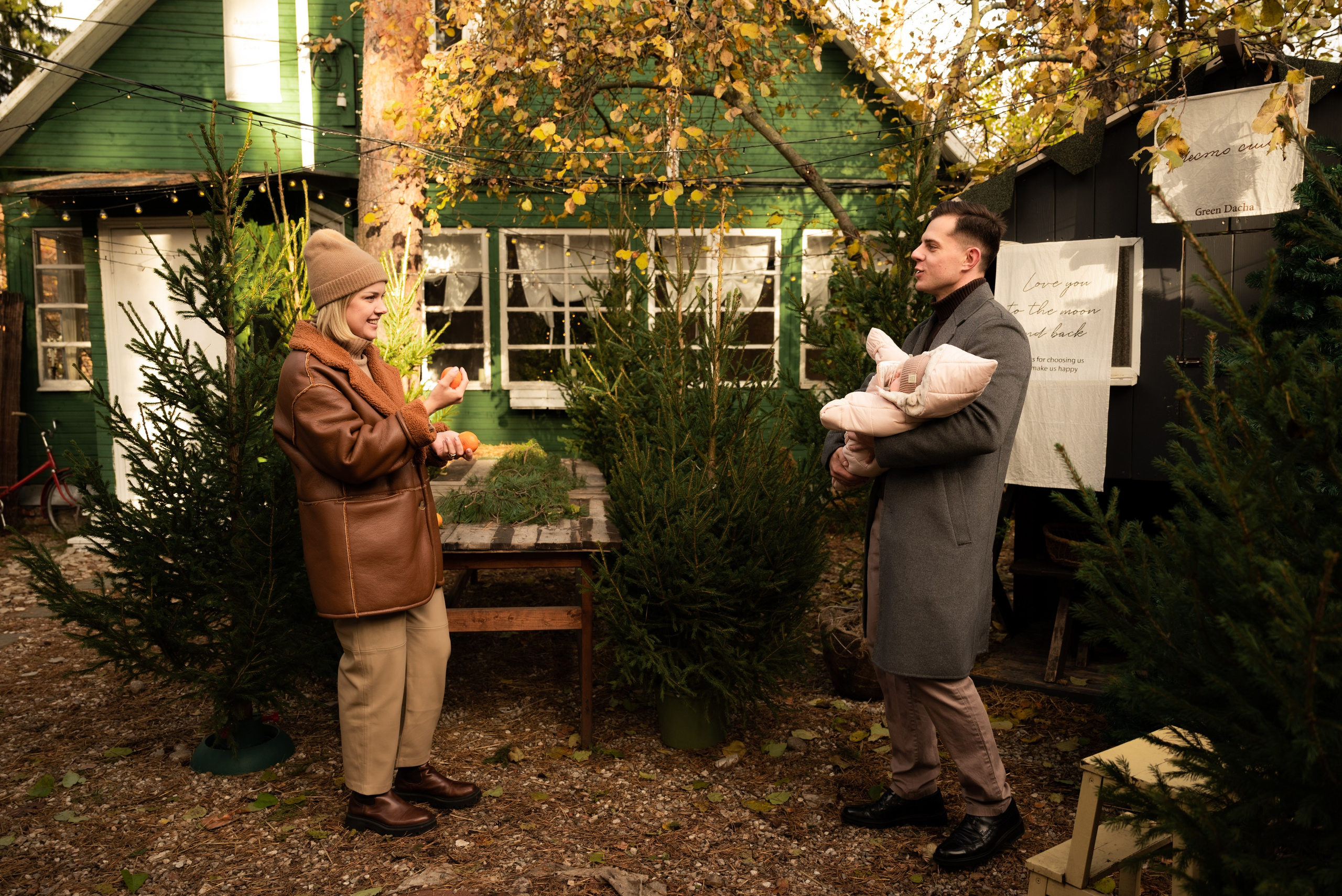 НОВОГОДНЯЯ СЕРИЯ в студии GREEN DACHA. Фотограф Ксения Огородова портфолио