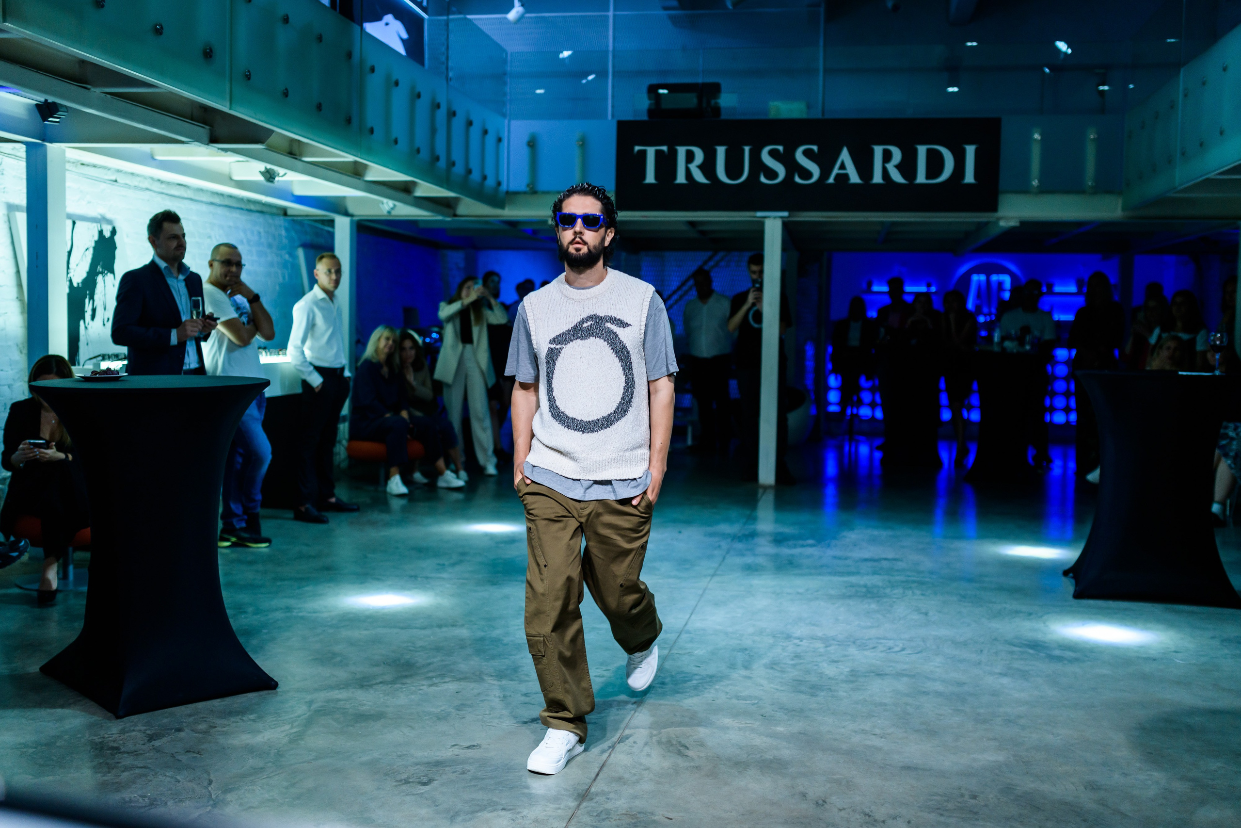 Показ Trussardi. Репортажный фотограф Сергей Дроздов